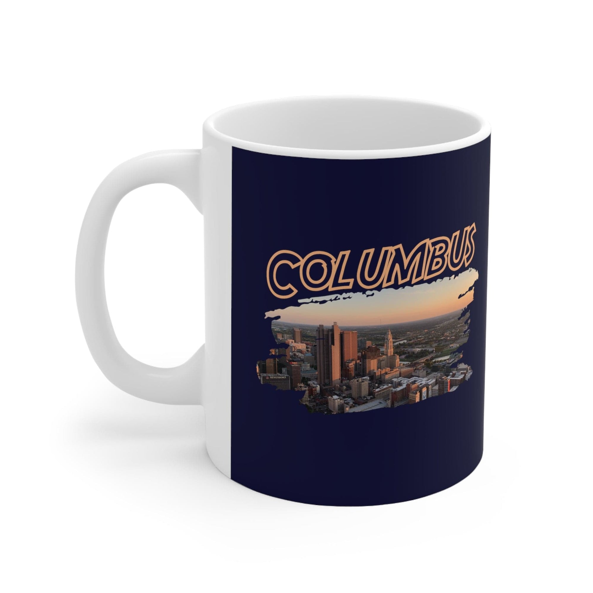 COLUMBUS - Awesome Ceramic Mug, Exclusive Design