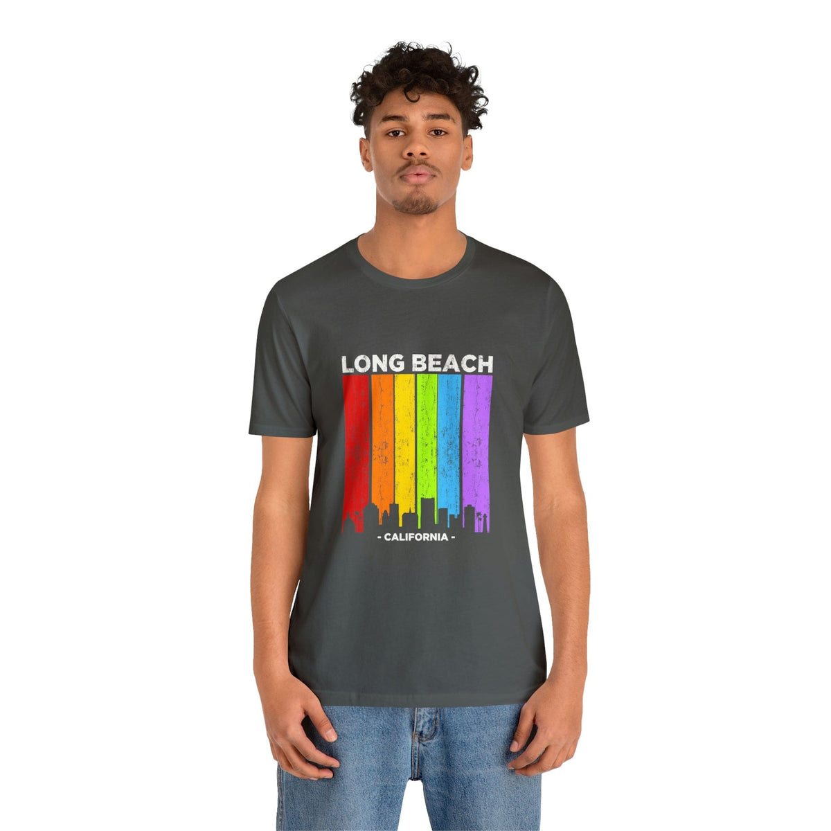 Long Beach California - Short Sleeve Tee