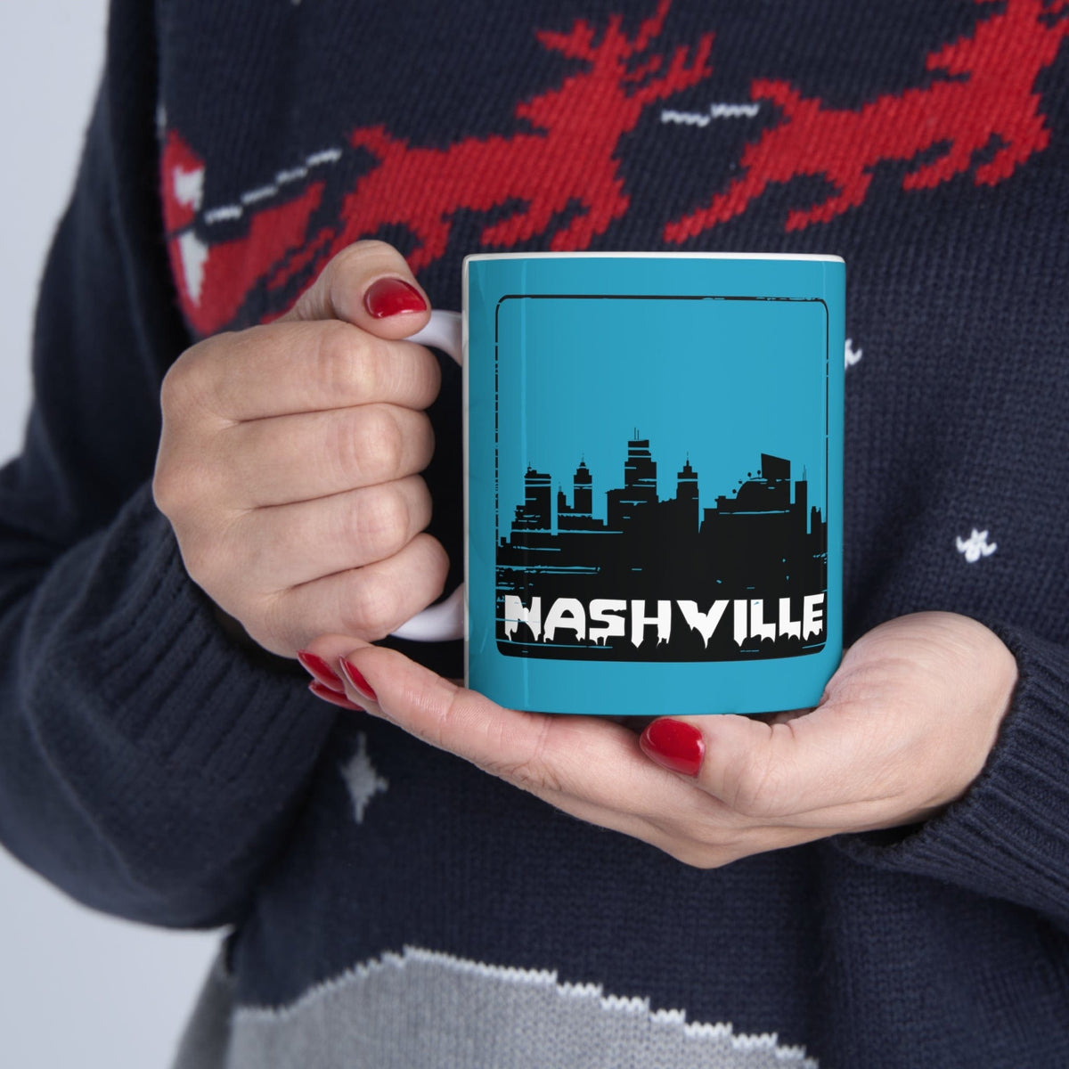 NASHVILLE - Awesome Ceramic Mug, Exclusive Design