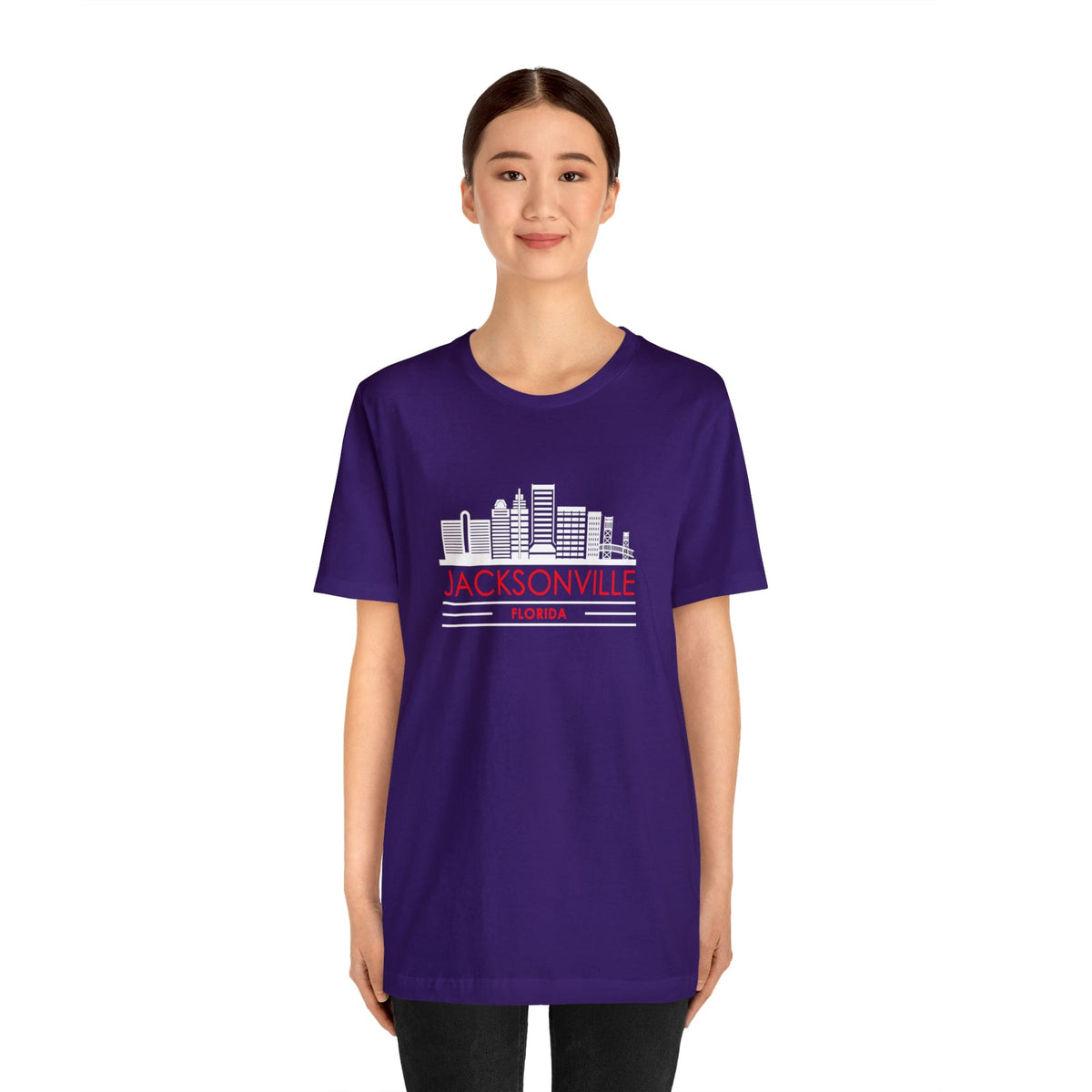 Jacksonville Skyline - Short Sleeve Tee