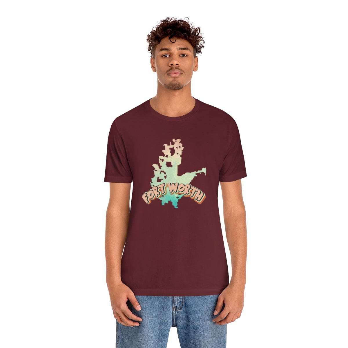 Panther City Map - Short Sleeve Tee