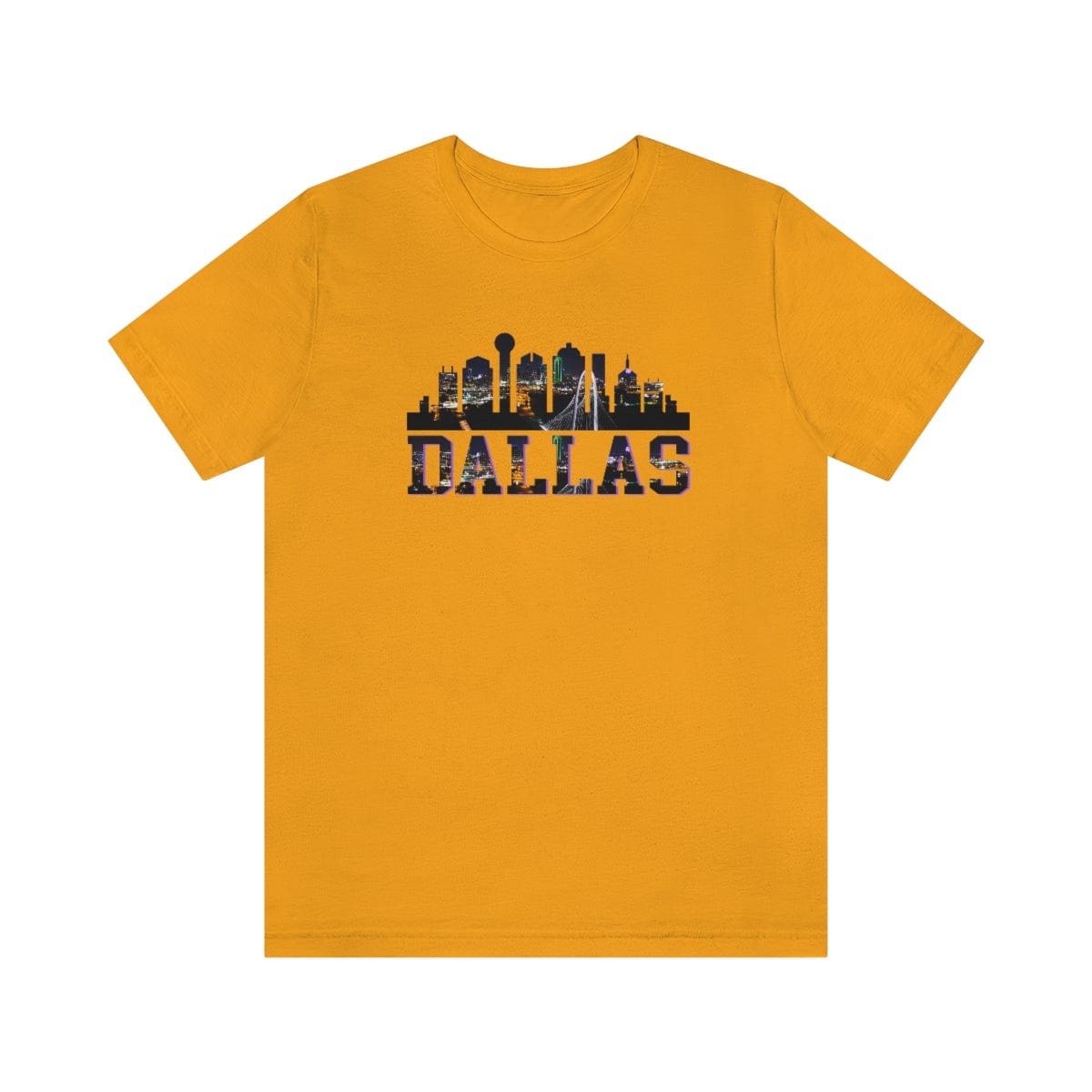 Downtown Dallas Nights- Short Sleeve Tee