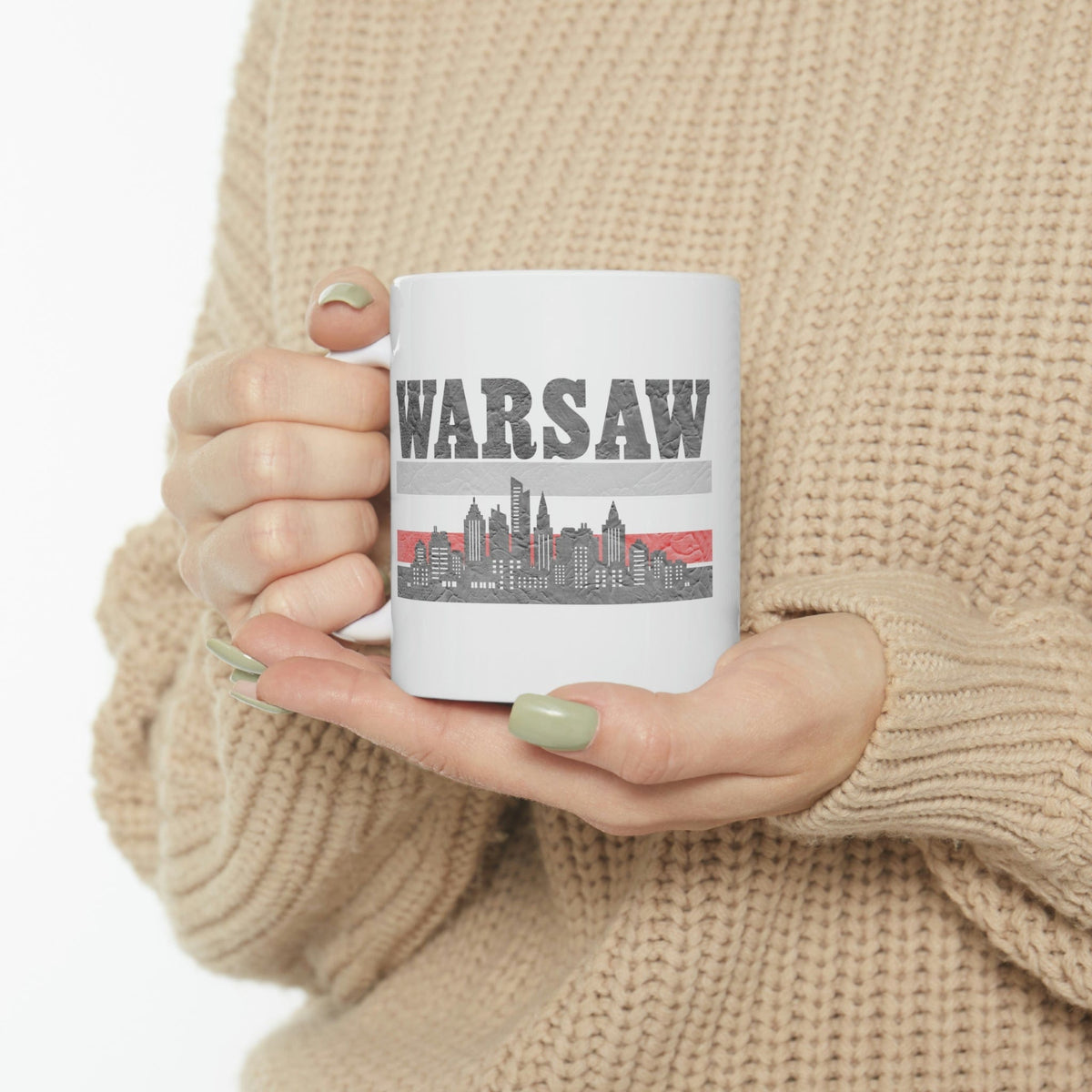 WARSAW - Awesome Ceramic Mug, Exclusive Design