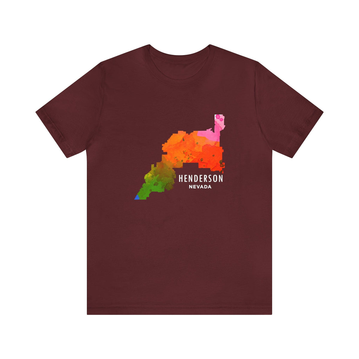 Henderson Map - Short Sleeve Tee