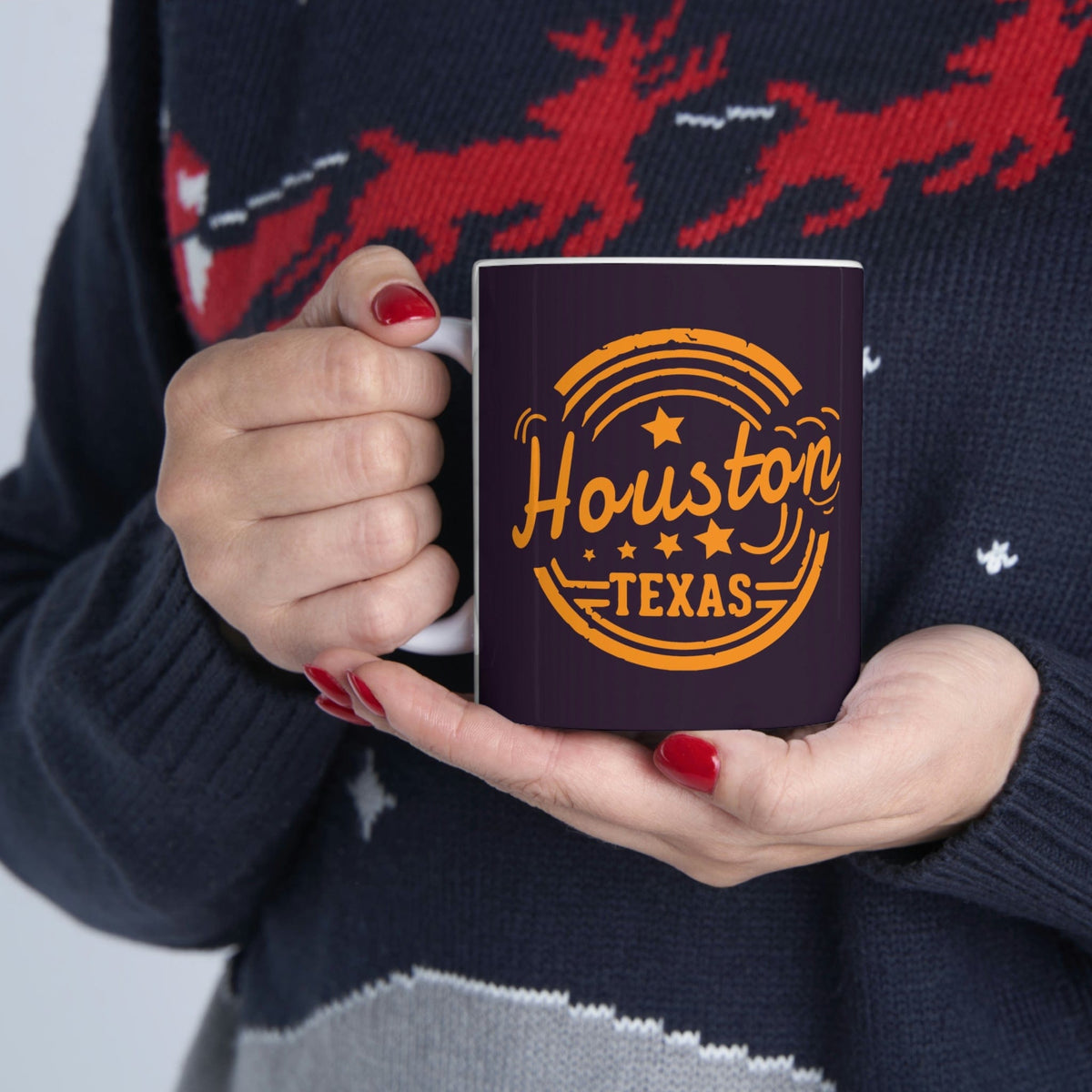 HOUSTON - Awesome Ceramic Mug, Exclusive Design