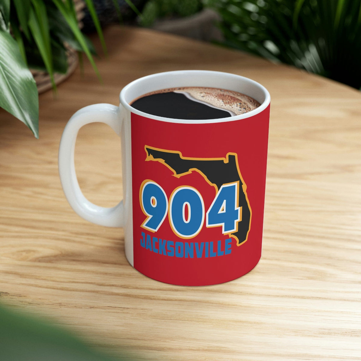JACKSONVILLE - Awesome Ceramic Mug, Exclusive Design