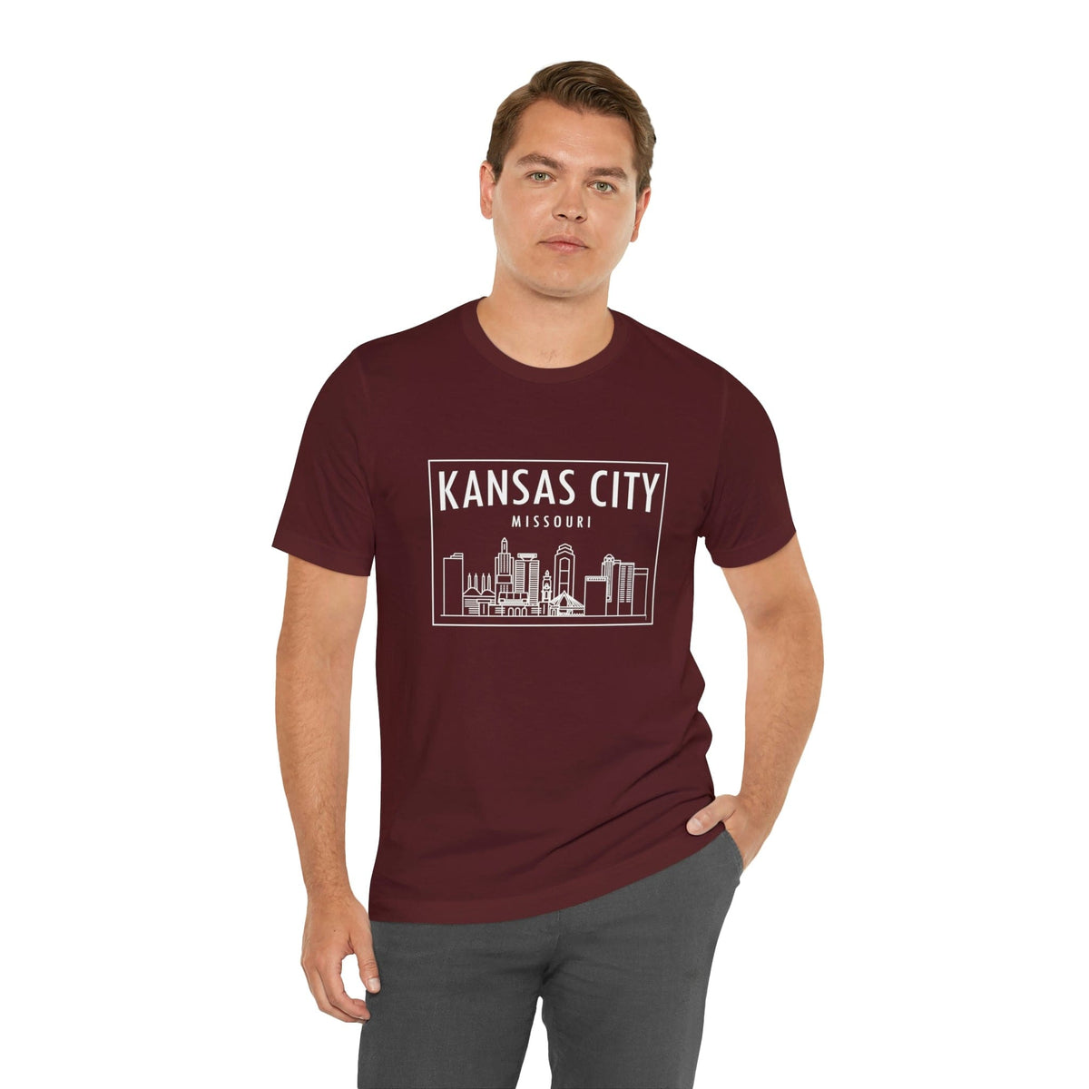 Minimalist Kansas City- Short Sleeve Tee