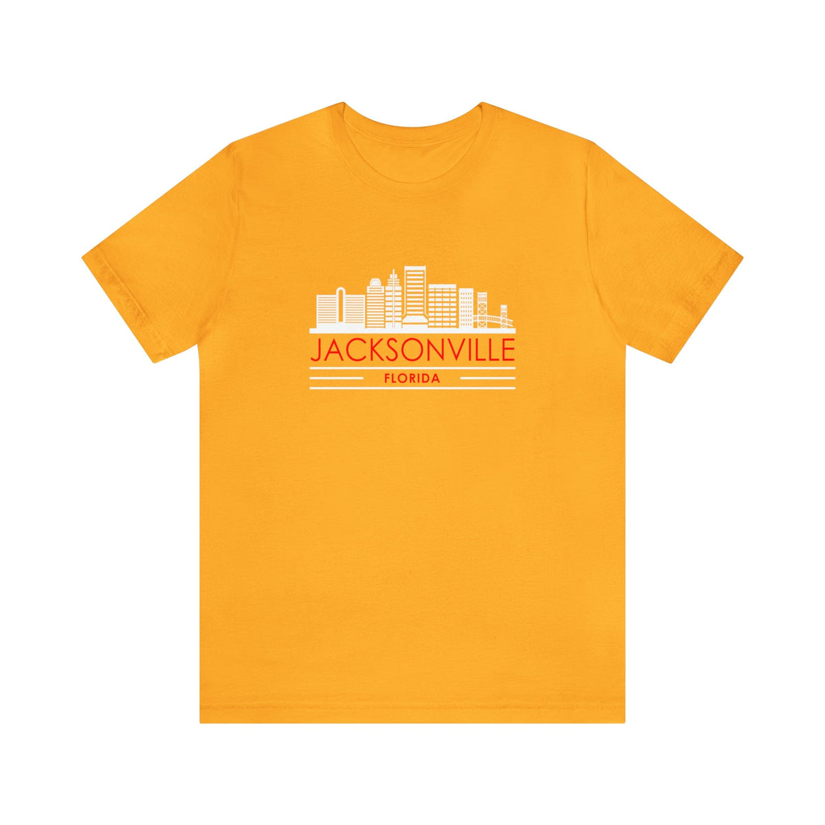 Jacksonville Skyline - Short Sleeve Tee