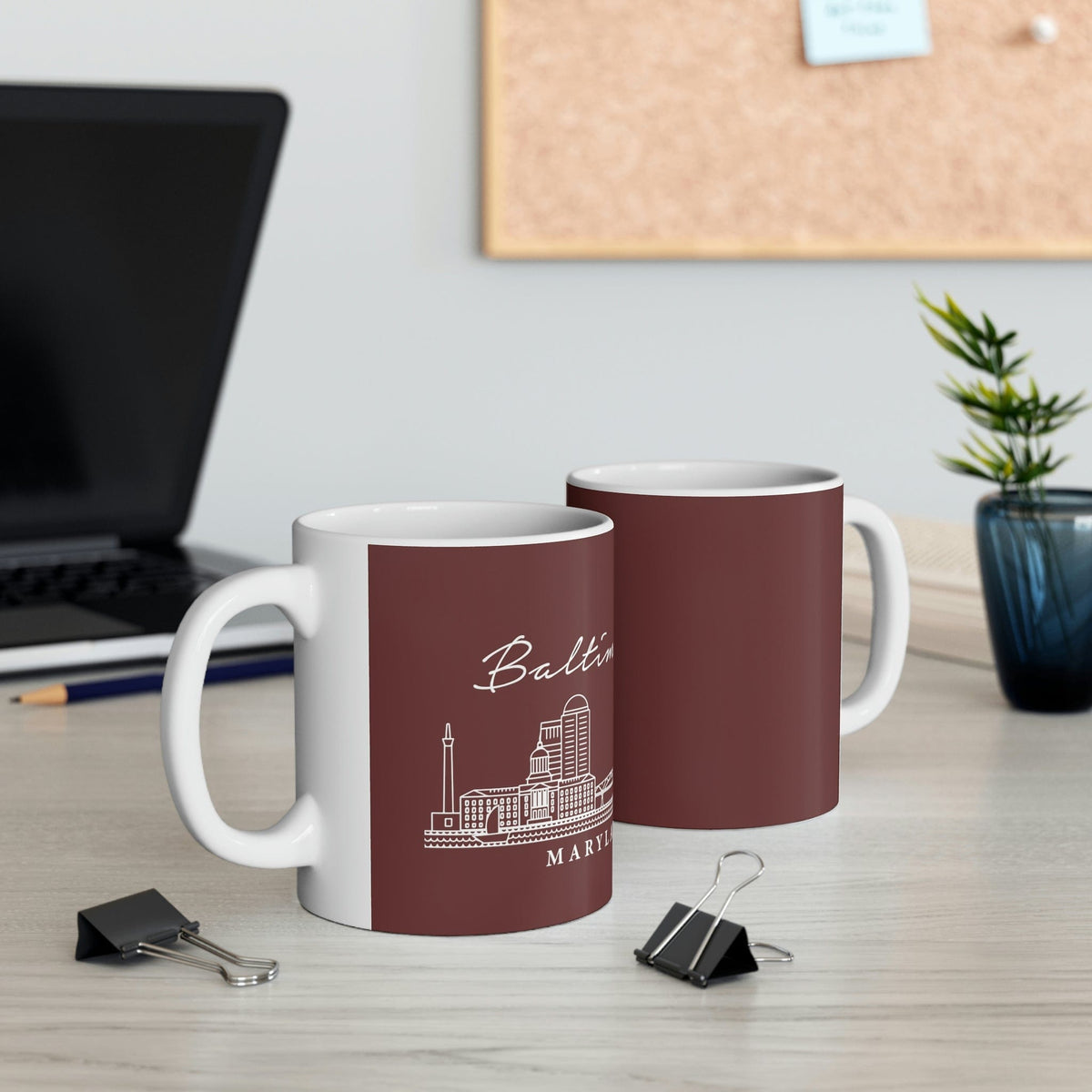 BALTIMORE - Awesome Ceramic Mug, Exclusive Design