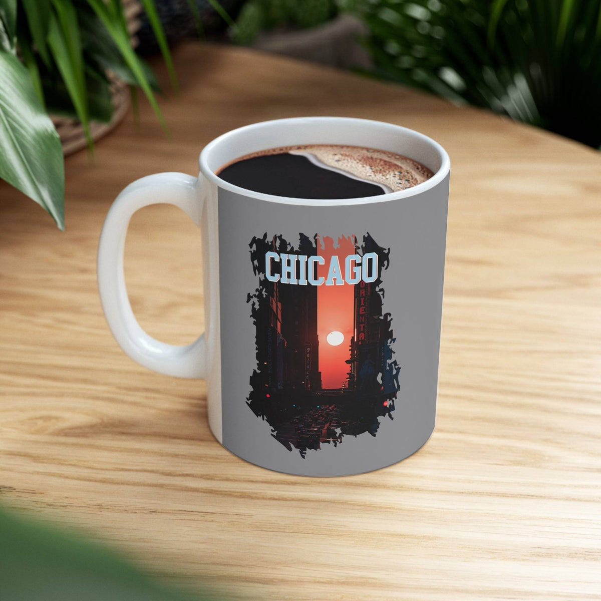 CHICAGO - Awesome Ceramic Mug, Exclusive Design