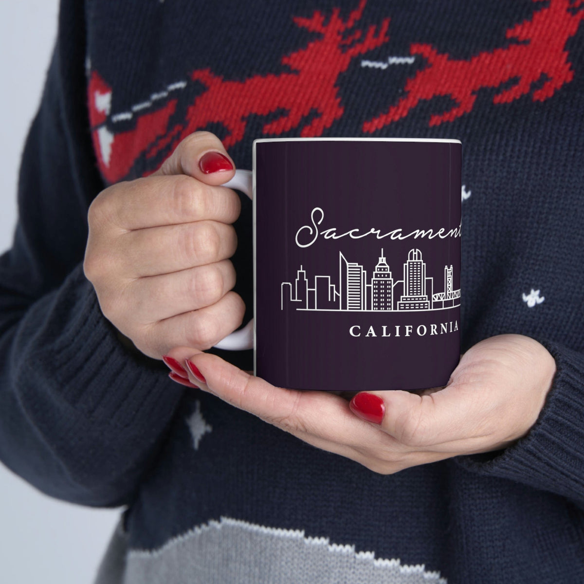 SACRAMENTO - Awesome Ceramic Mug, Exclusive Design