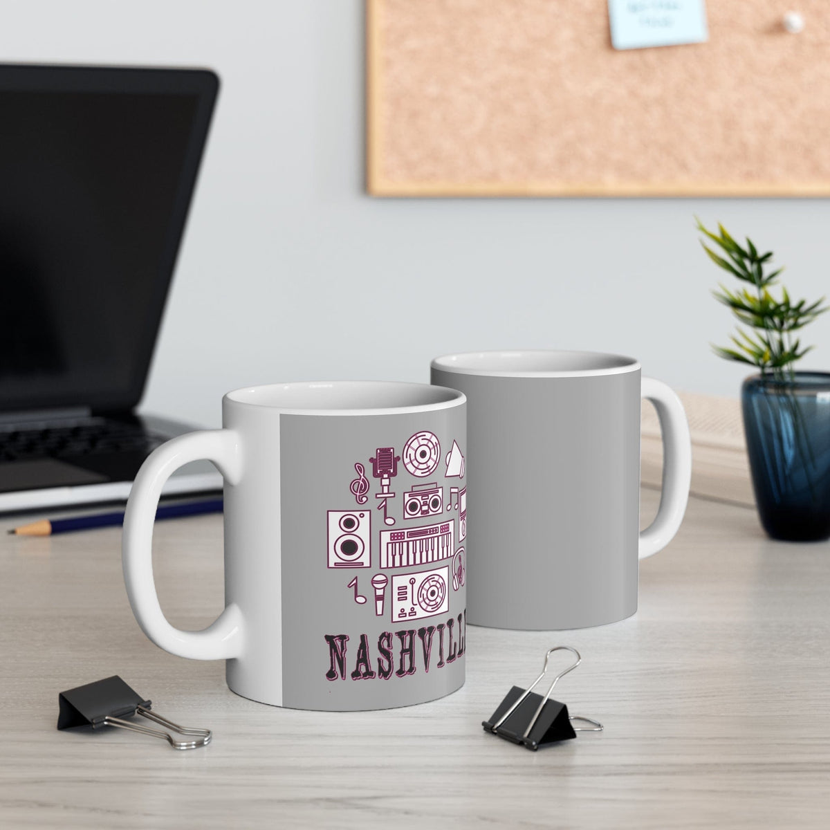 NASHVILLE - Awesome Ceramic Mug, Exclusive Design
