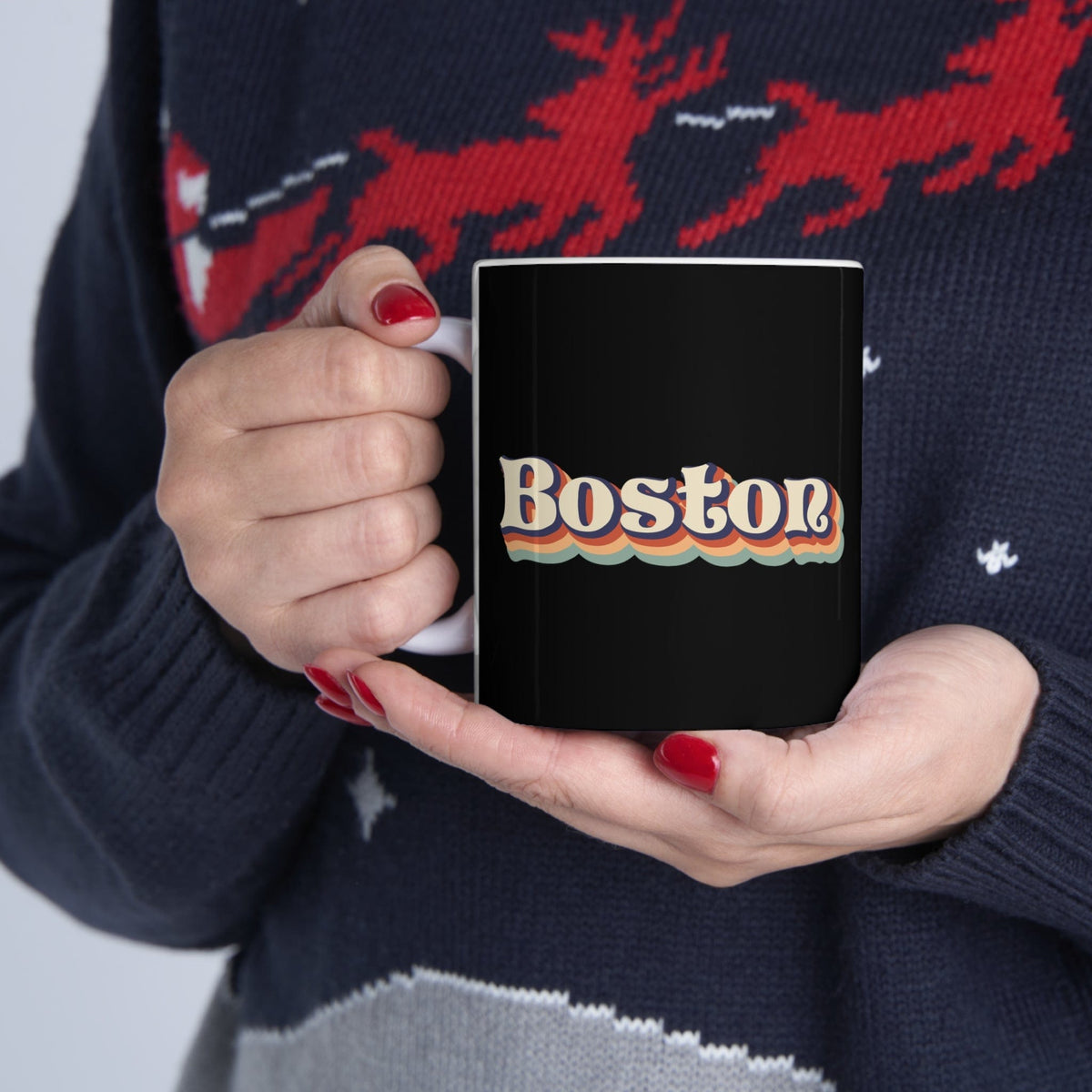 Boston Script - Ceramic Mug
