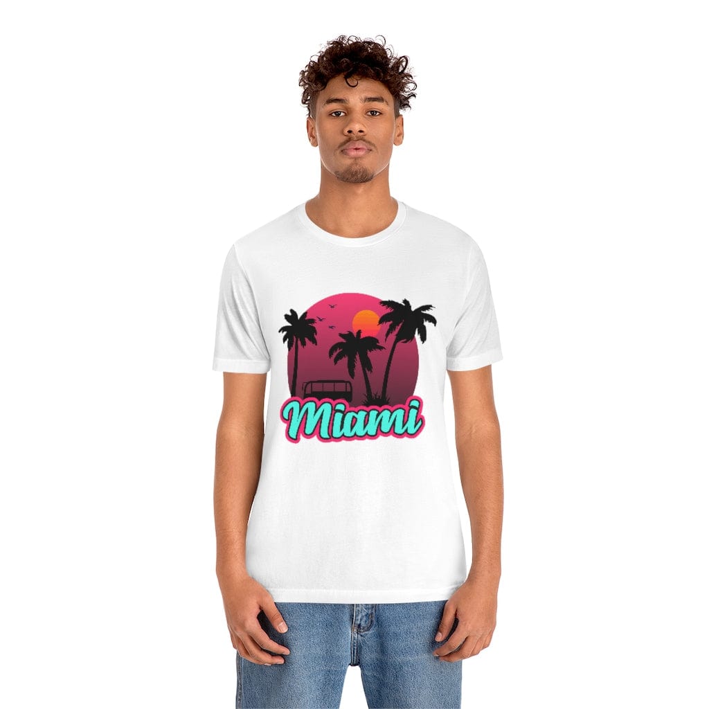 Miami Waves - Short Sleeve Tee