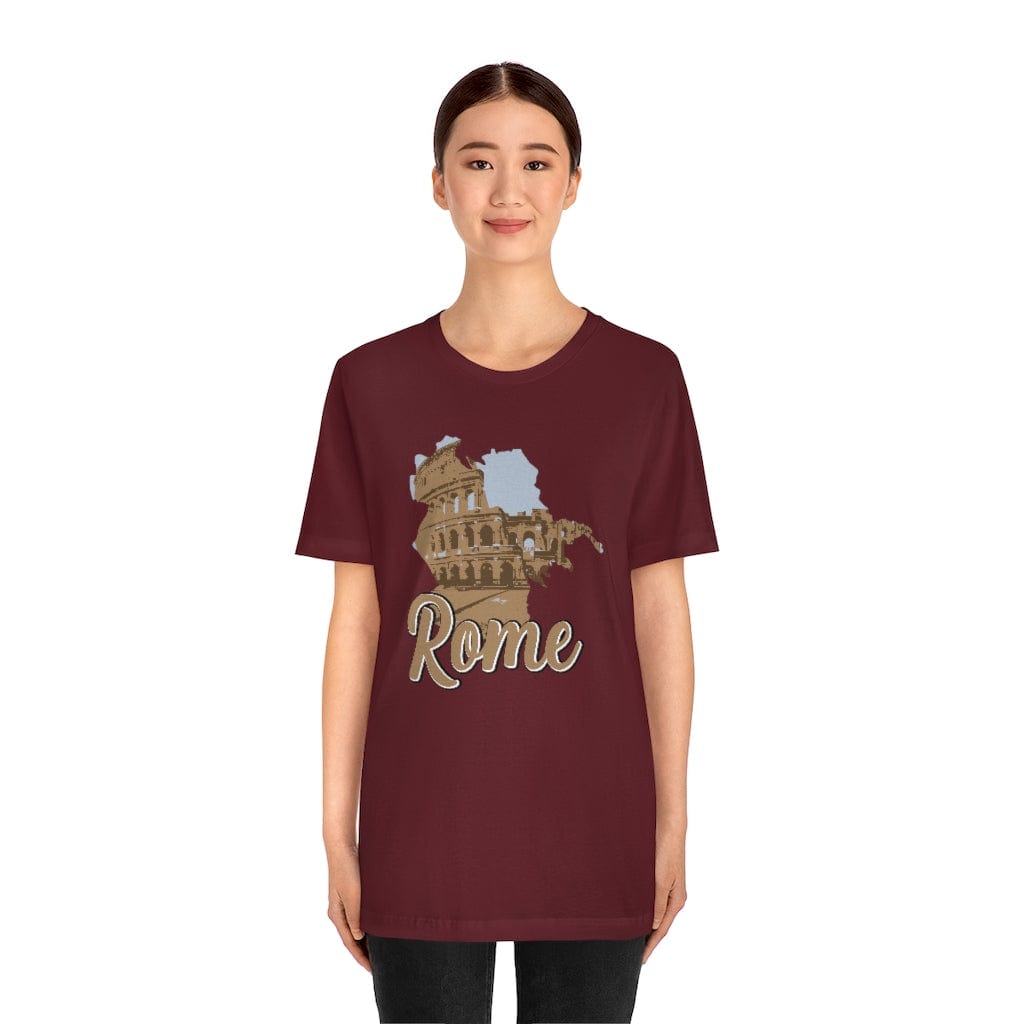 Rome Colosseum Heritage- Short Sleeve Tee