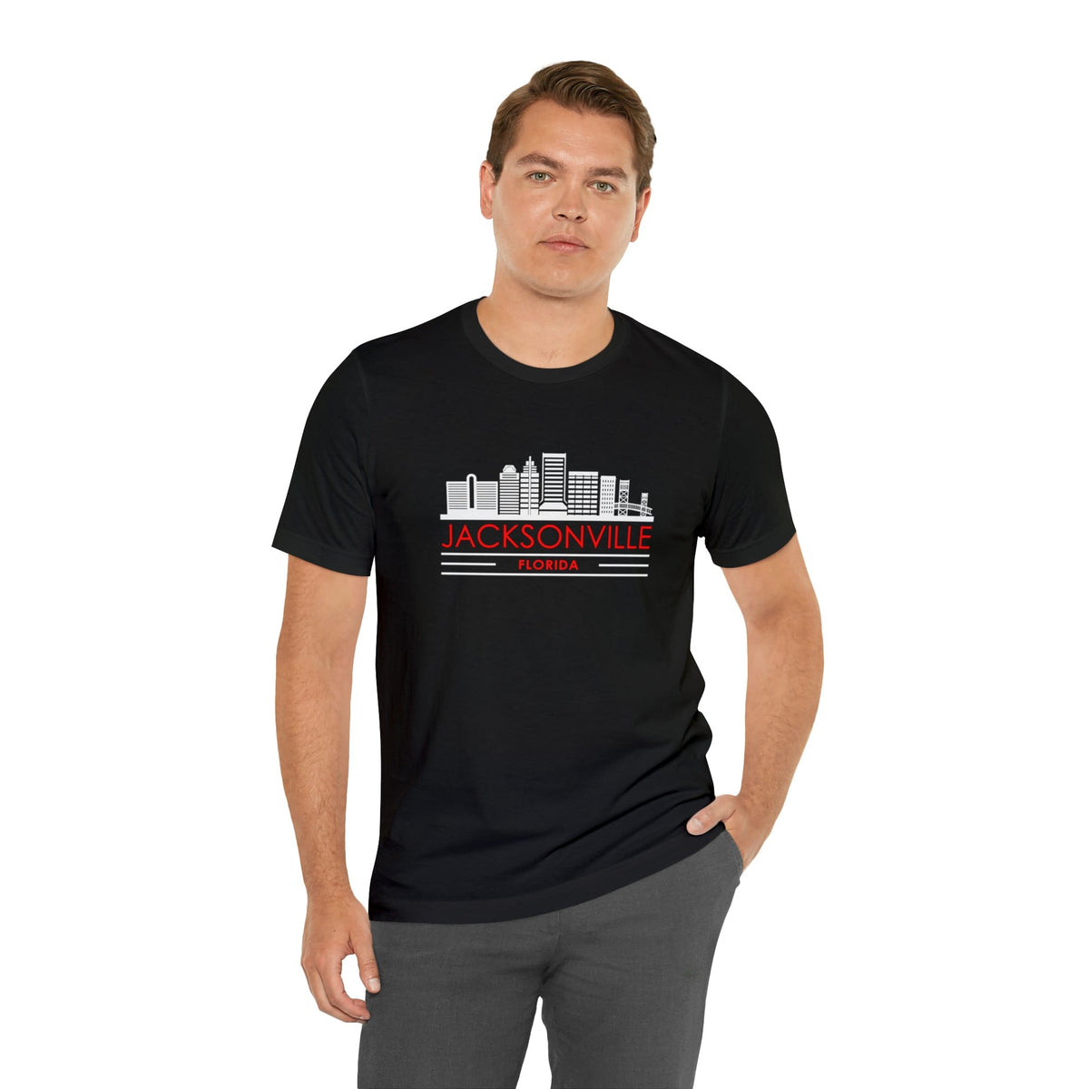 Jacksonville Skyline - Short Sleeve Tee