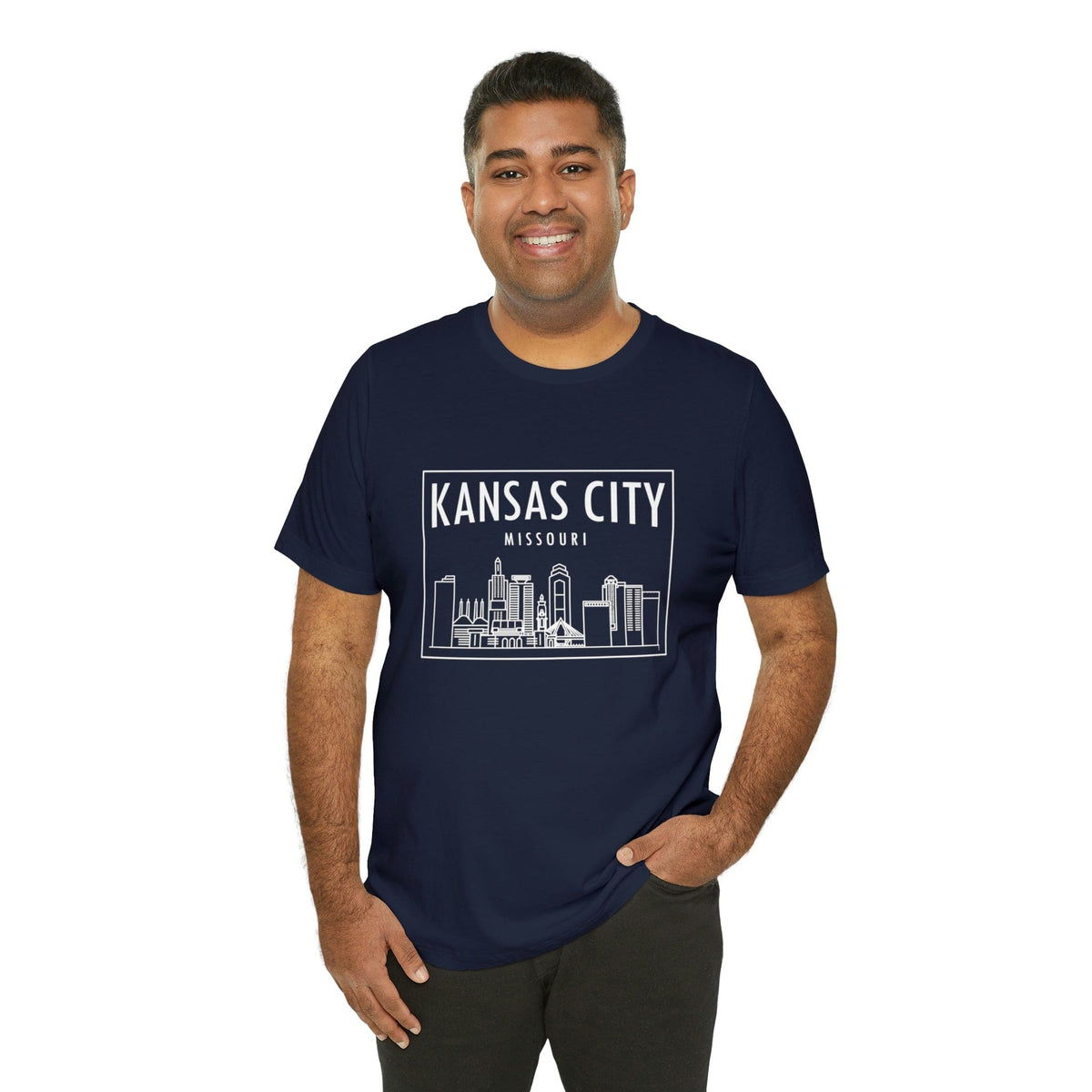 Minimalist Kansas City- Short Sleeve Tee