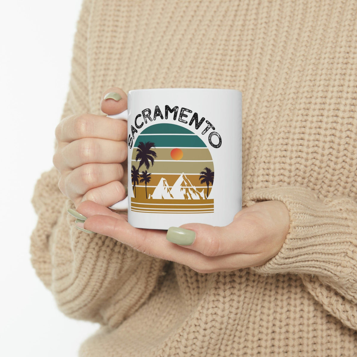 SACRAMENTO - Awesome Ceramic Mug, Exclusive Design