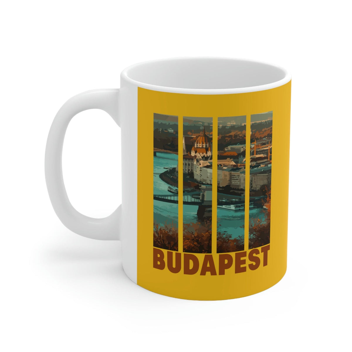 BUDAPEST - Awesome Ceramic Mug, Exclusive Design