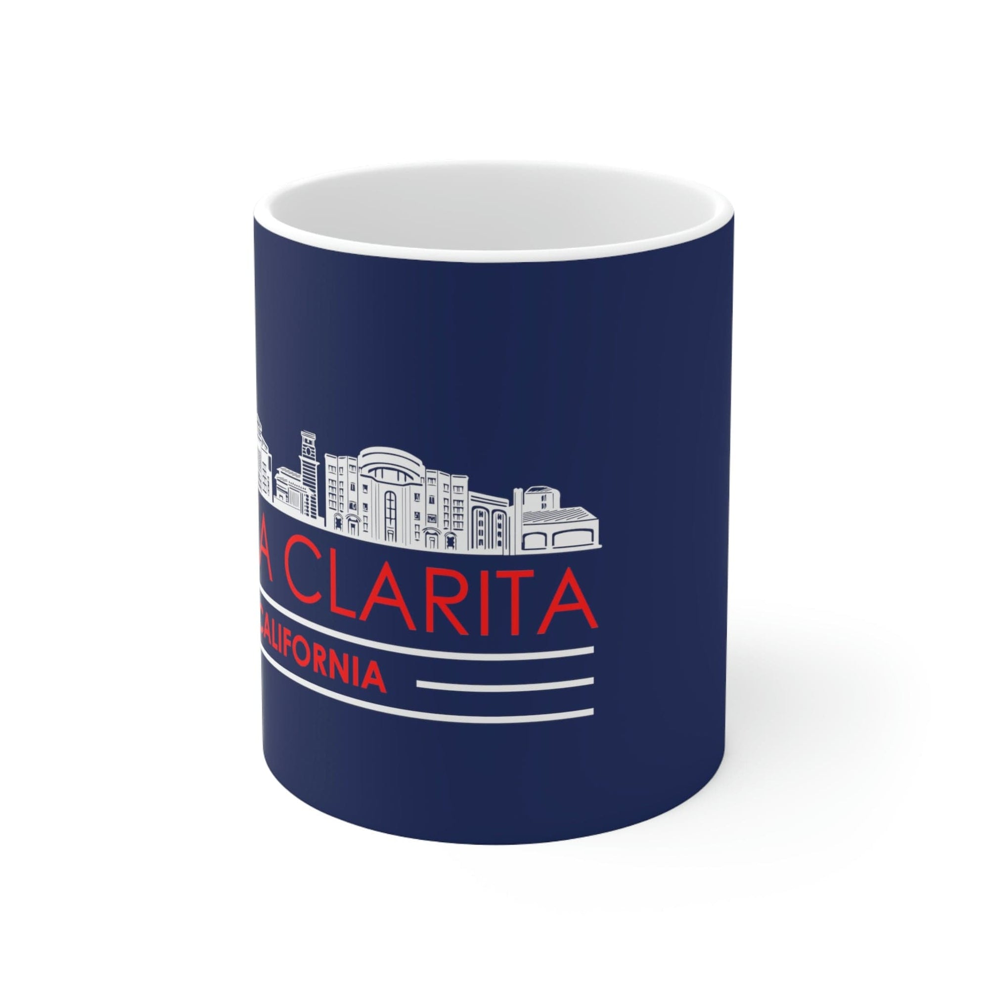 SANTA CLARA - Awesome Ceramic Mug, Exclusive Design