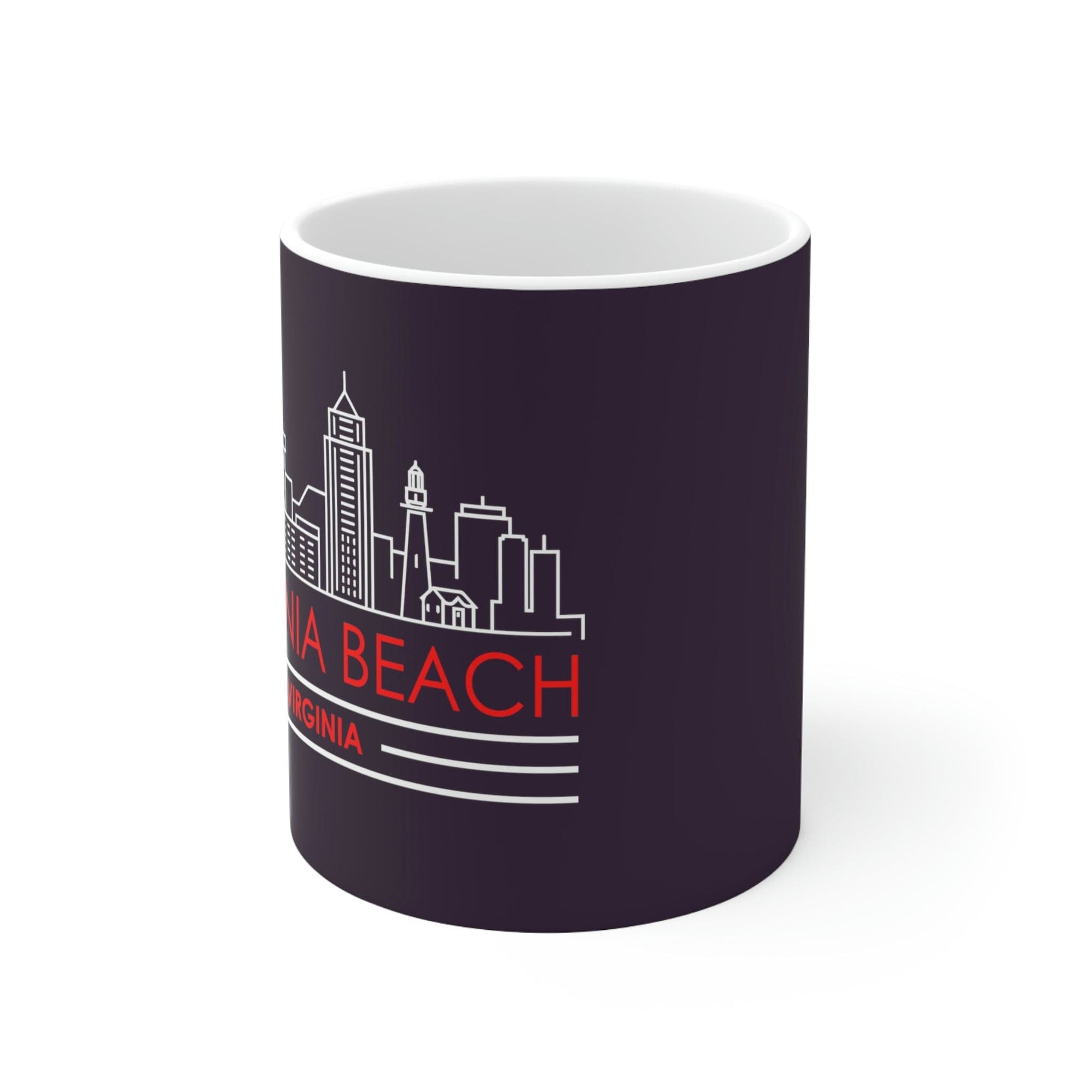 VIRGINIA BEACH - Awesome Ceramic Mug, Exclusive Design