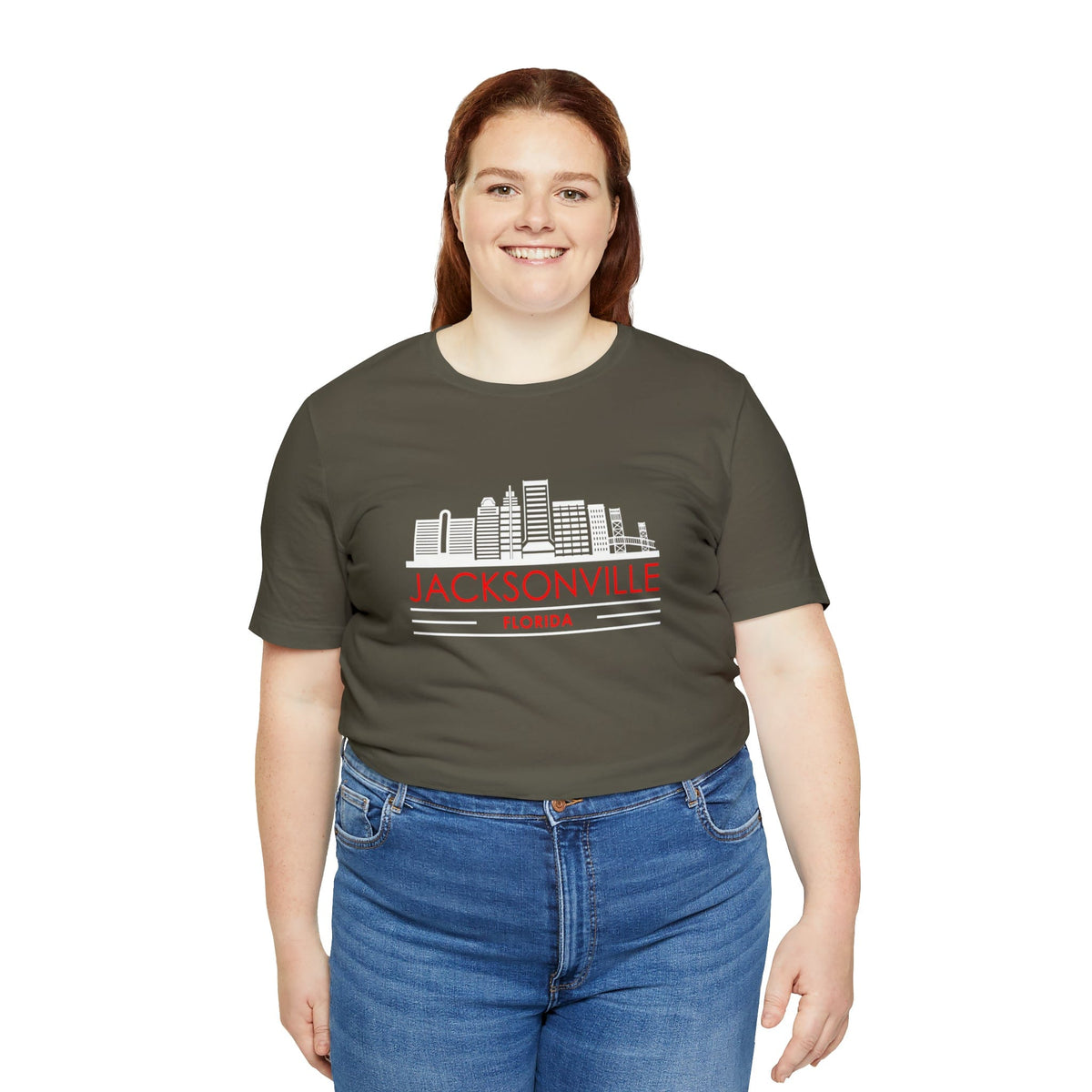 Jacksonville Skyline - Short Sleeve Tee