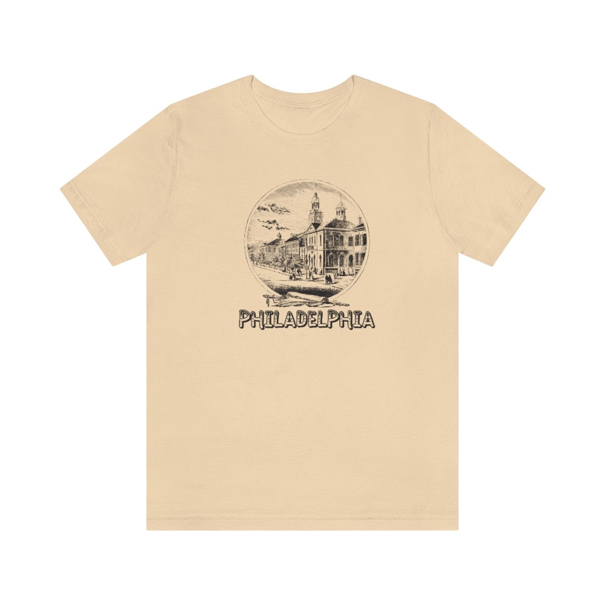 Classic Philly Skyline- Short Sleeve Tee