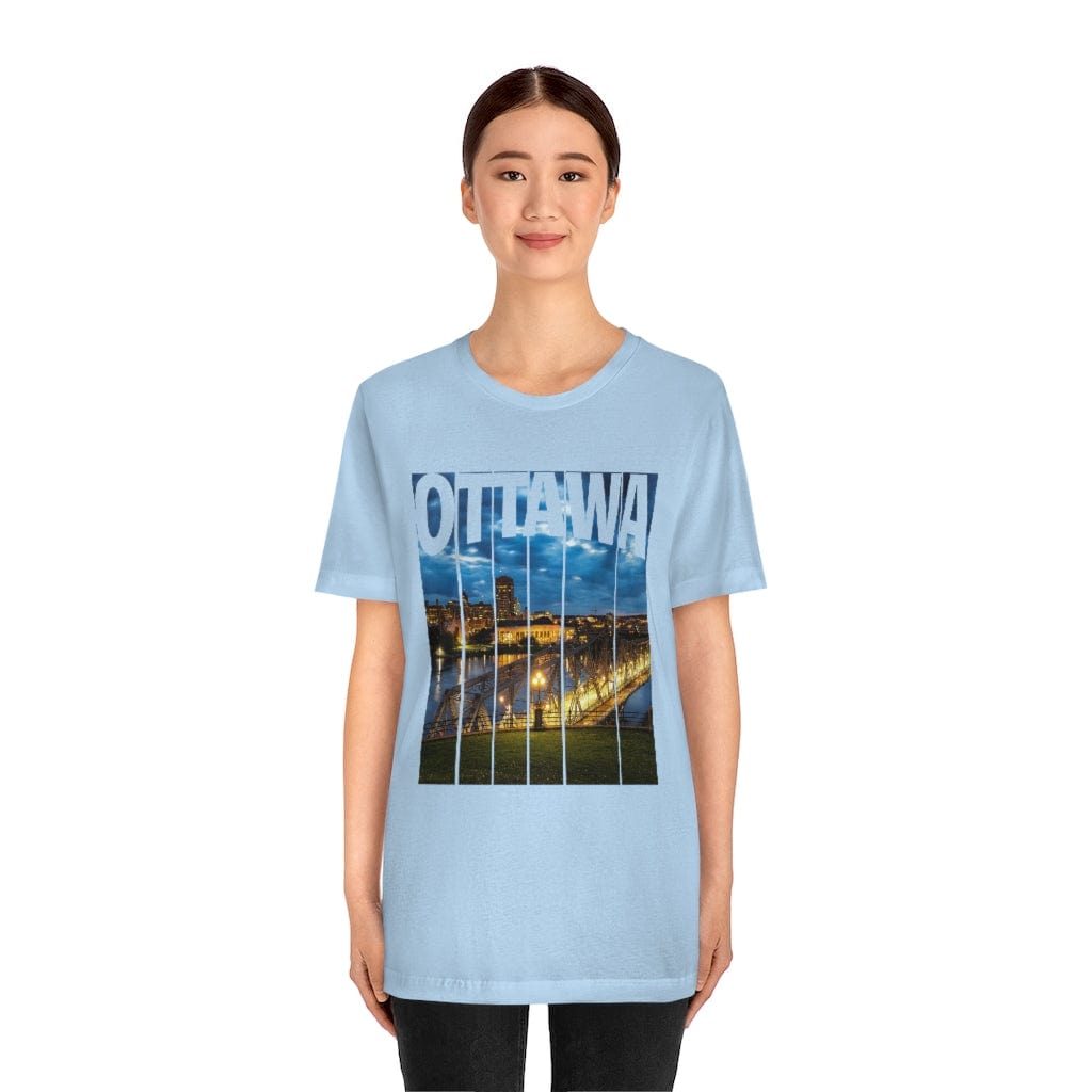 Ottawa Minimalist Typography - Short Sleeve Tee