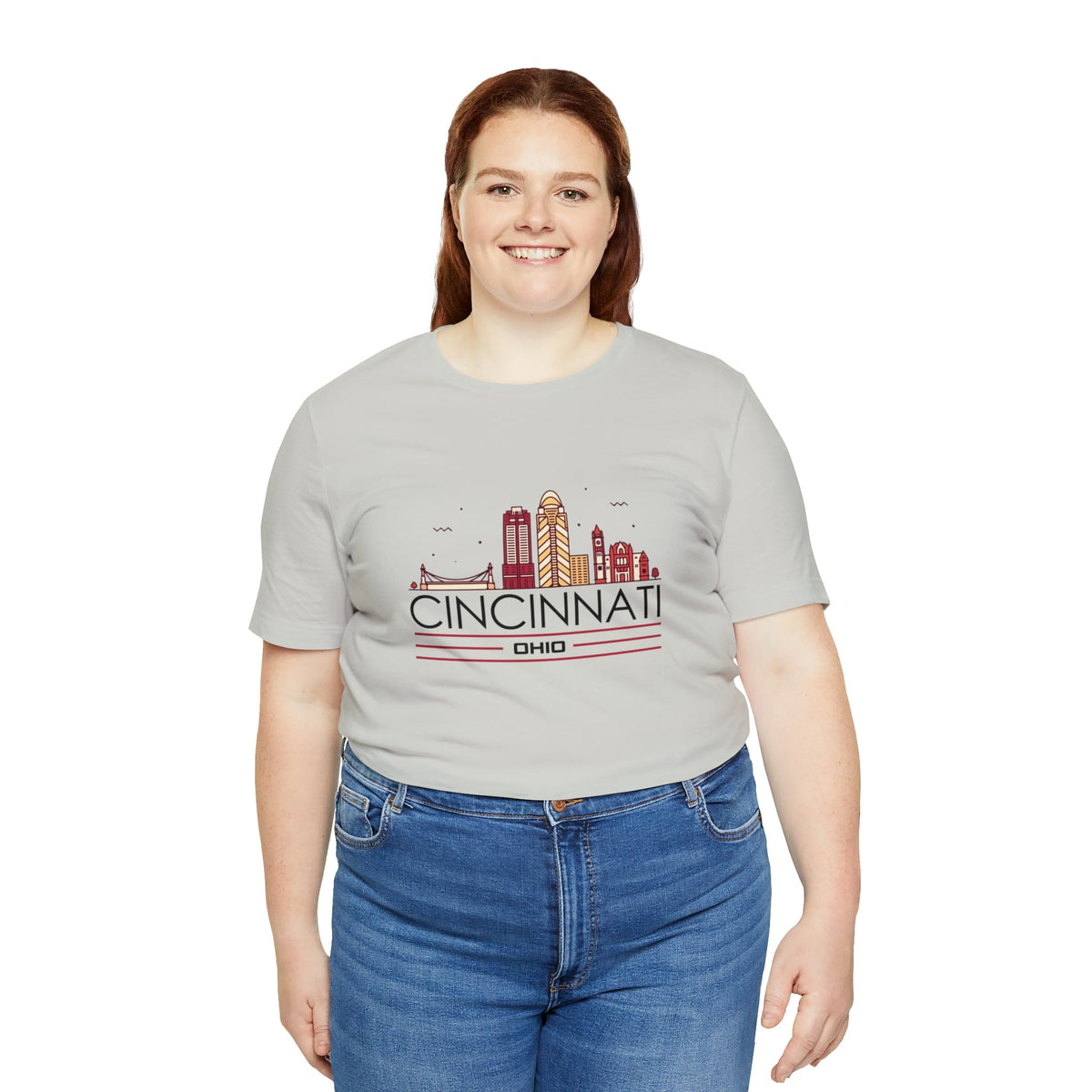 Cincinnati Downtown Glow - Short Sleeve Tee