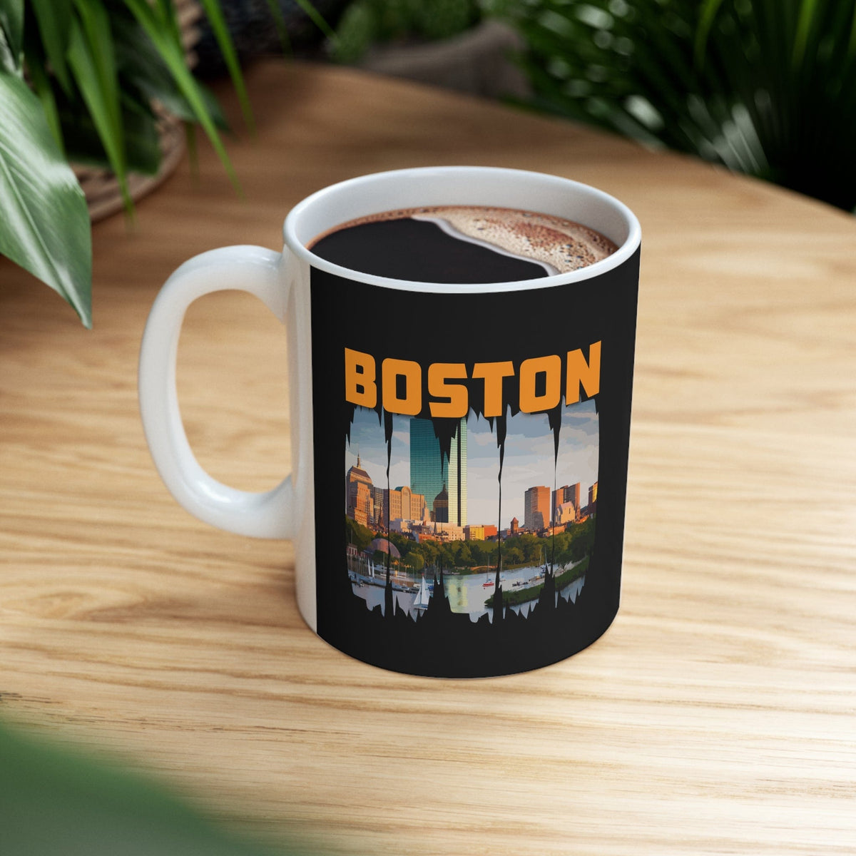 BOSTON - Awesome Ceramic Mug, Exclusive Design