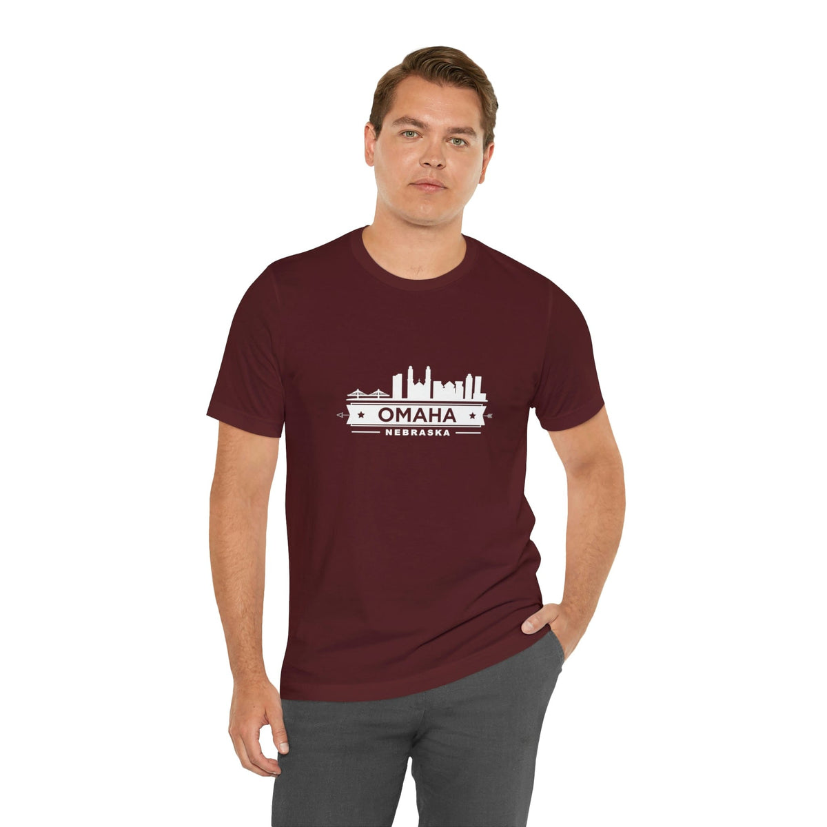 Bound Omaha Skyline - Short Sleeve Tee