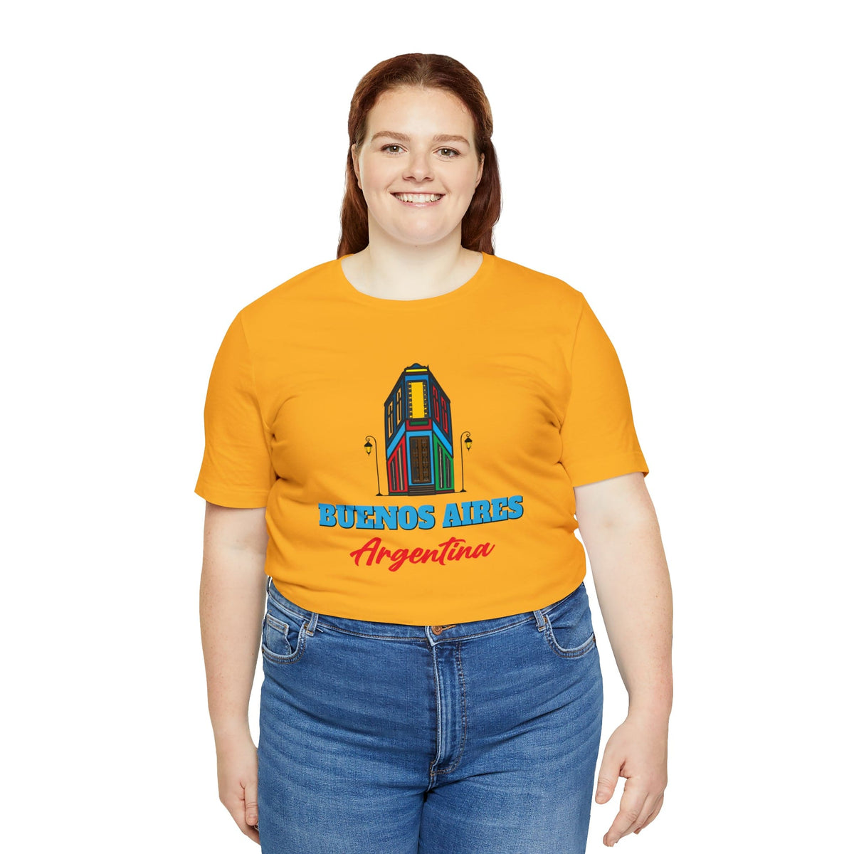Retro Buenos Aires Landmark - Short Sleeve Tee