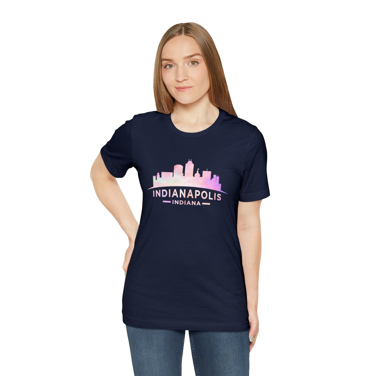 Indianapolis Monochrome - Short Sleeve Tee