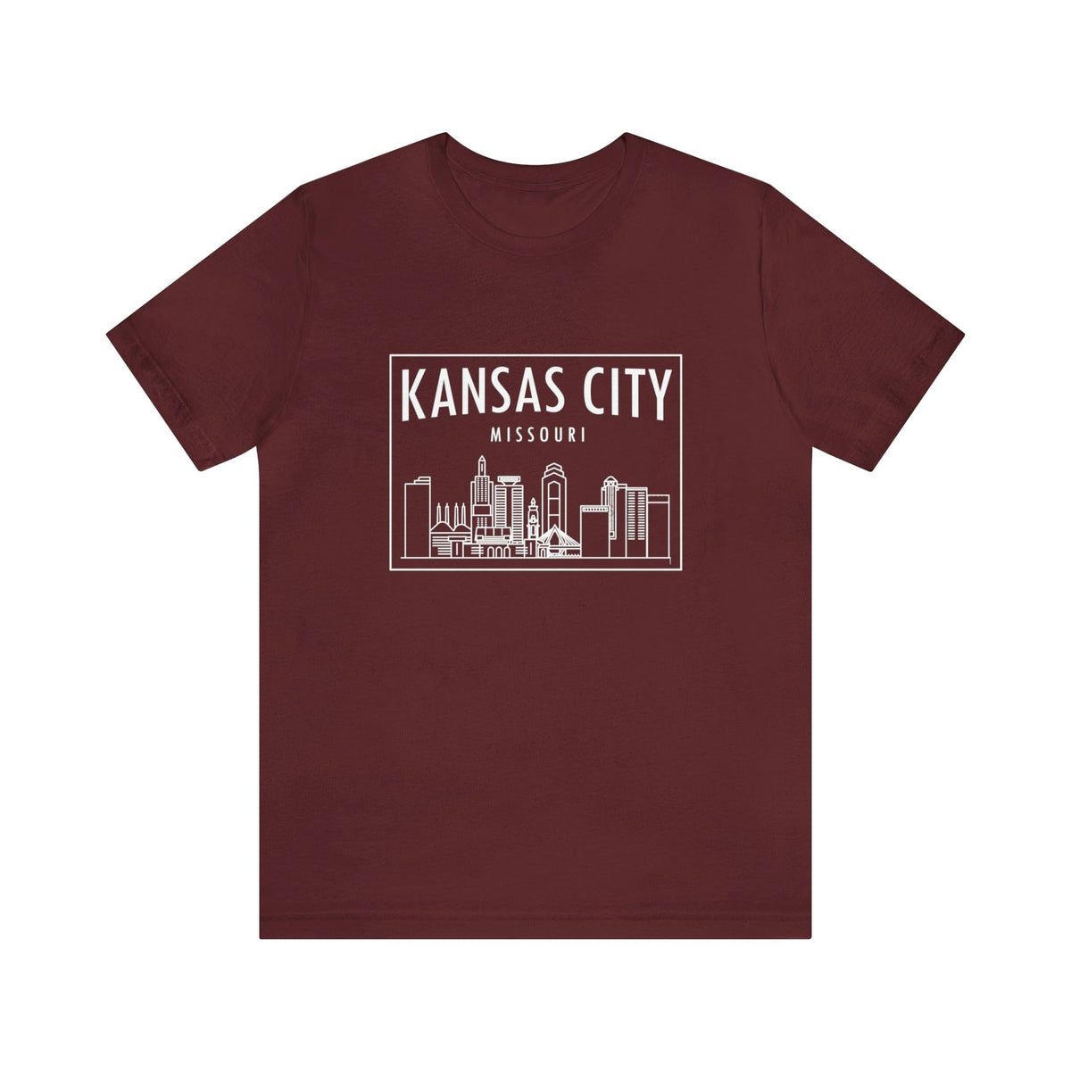 Minimalist Kansas City- Short Sleeve Tee