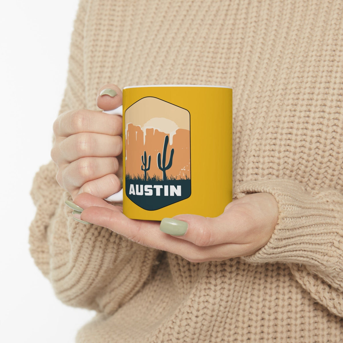 AUSTIN - Awesome Ceramic Mug, Exclusive Design
