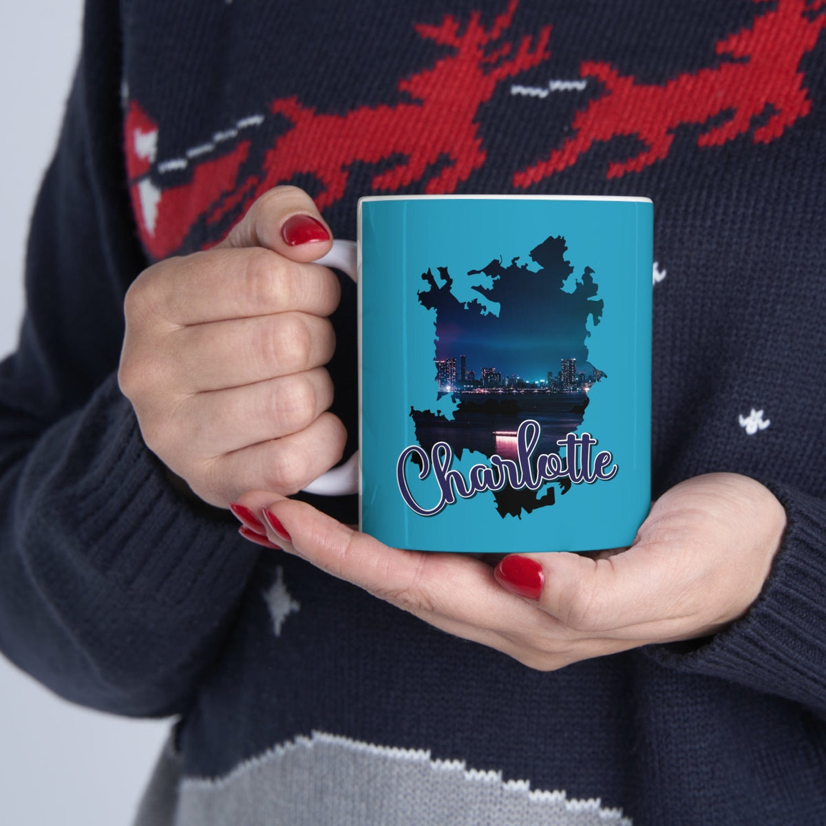 CHARLOTTE - Awesome Ceramic Mug, Exclusive Design