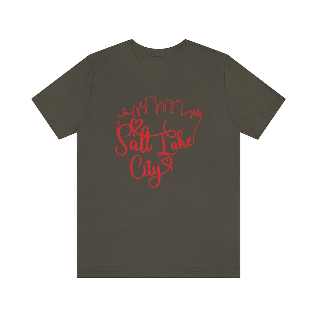 Salt Lake Badge- Short Sleeve Tee