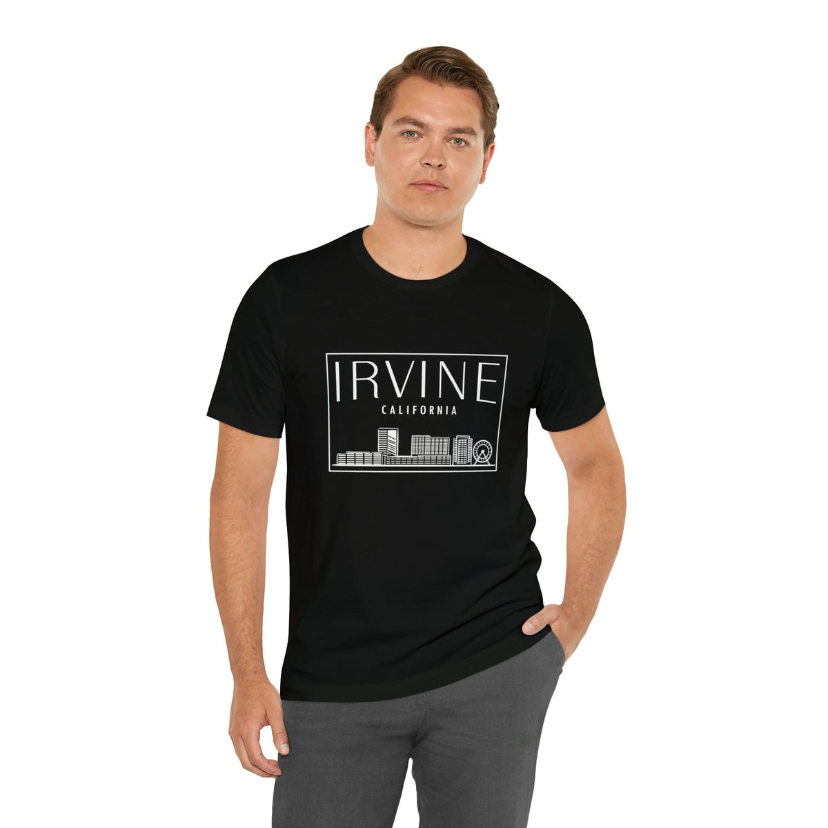 Minimalist Irvine California - Short Sleeve Tee