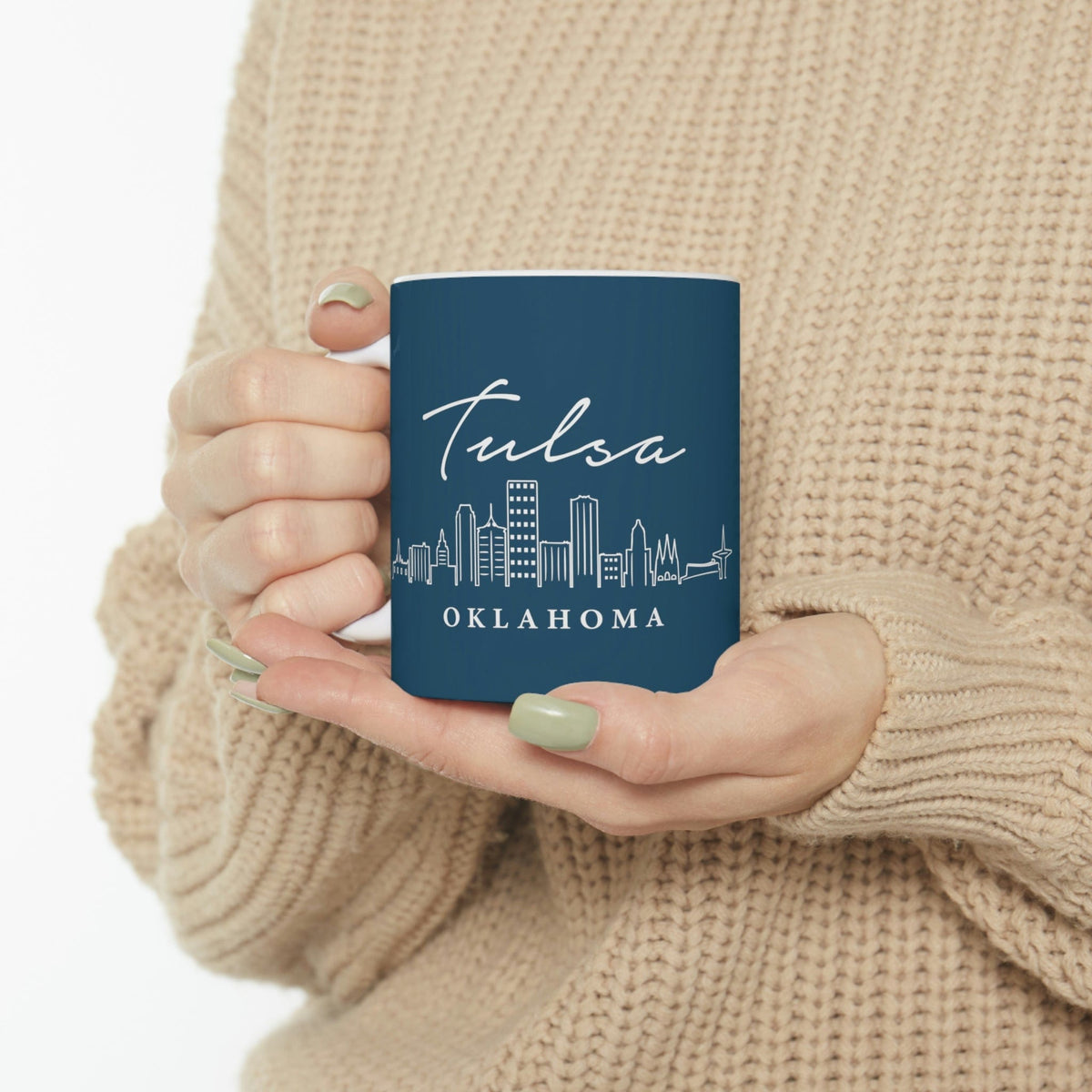 TULSA - Awesome Ceramic Mug, Exclusive Design
