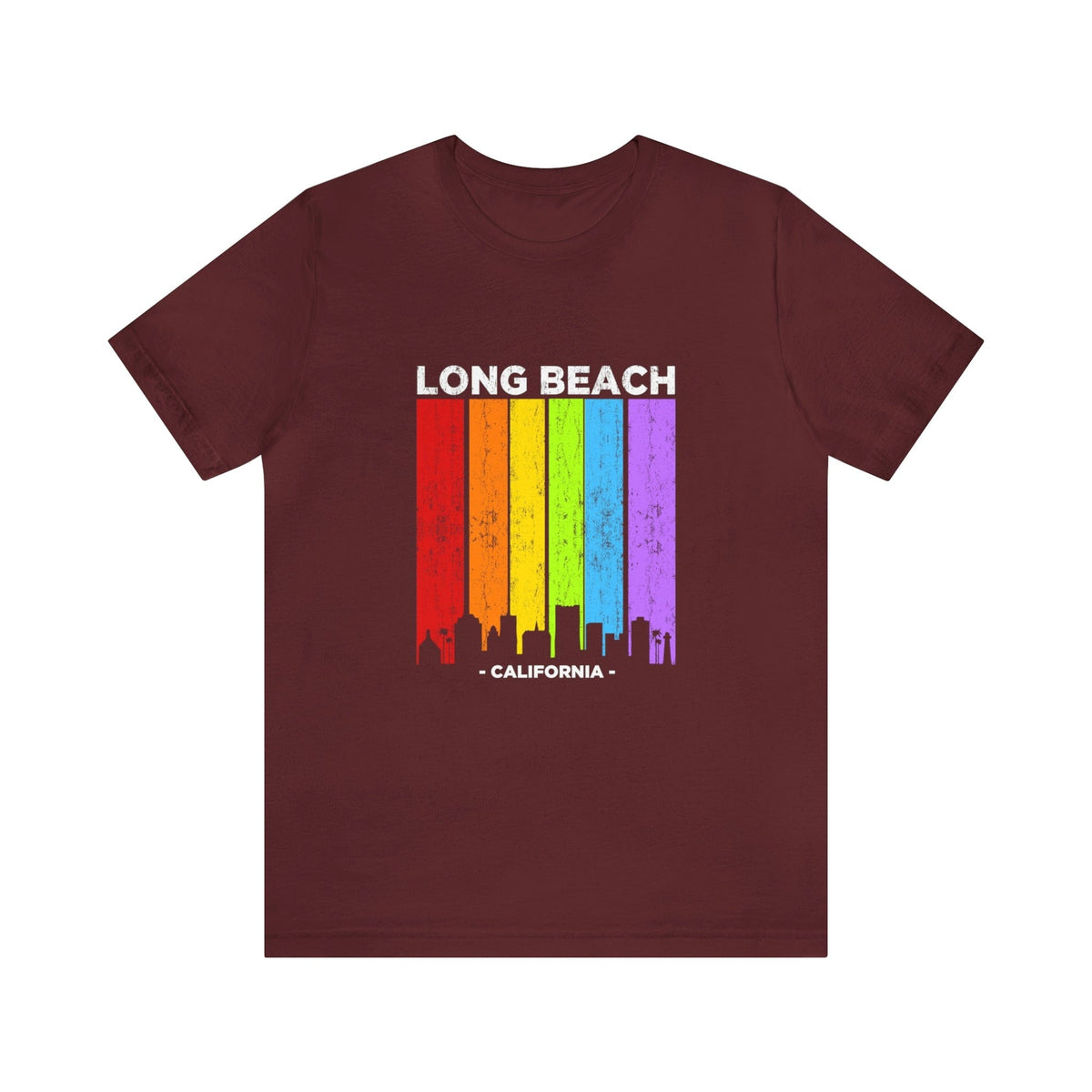 Long Beach California - Short Sleeve Tee