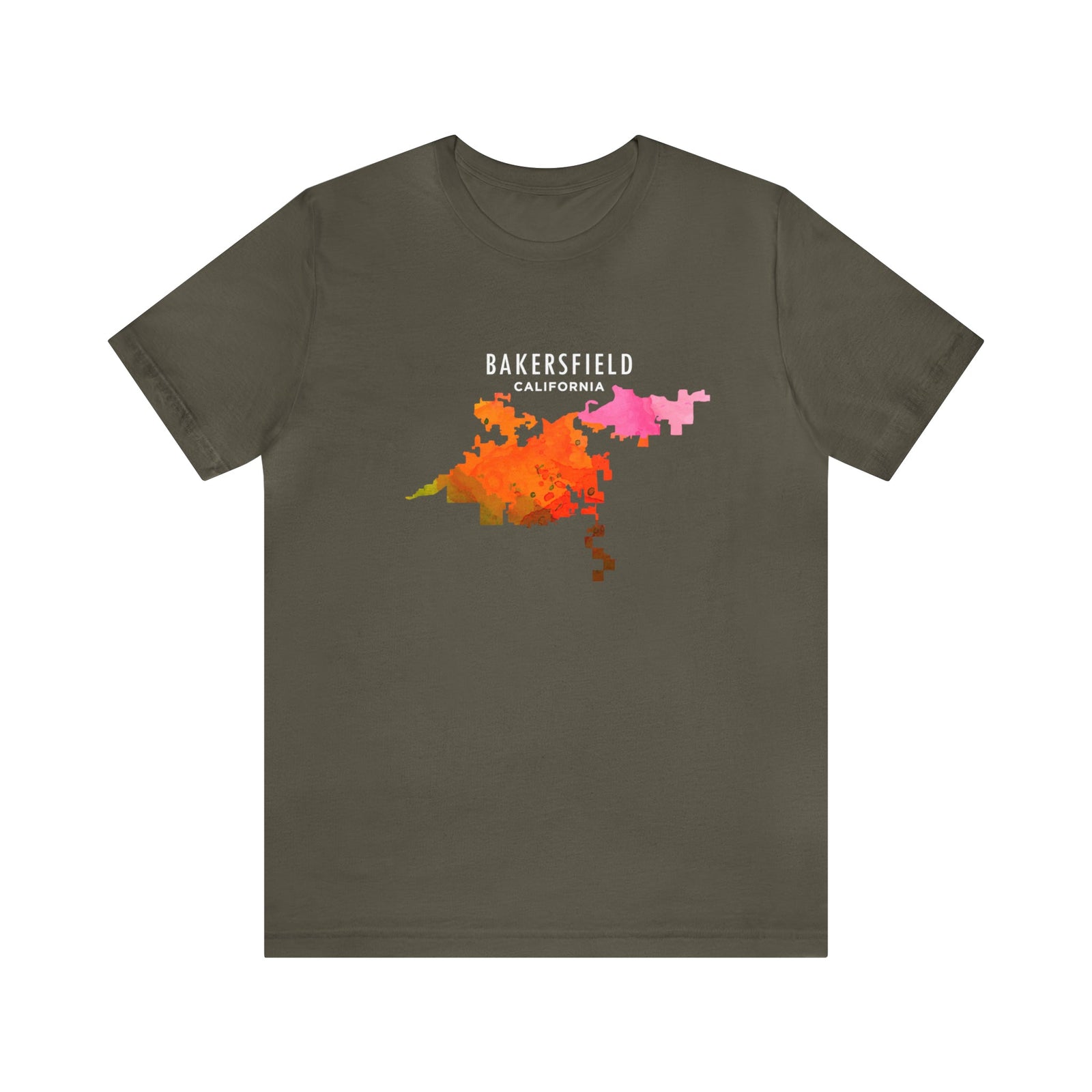 Bakersfield California - Short Sleeve Tee