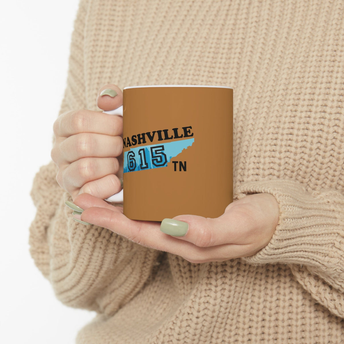 NASHVILLE - Awesome Ceramic Mug, Exclusive Design