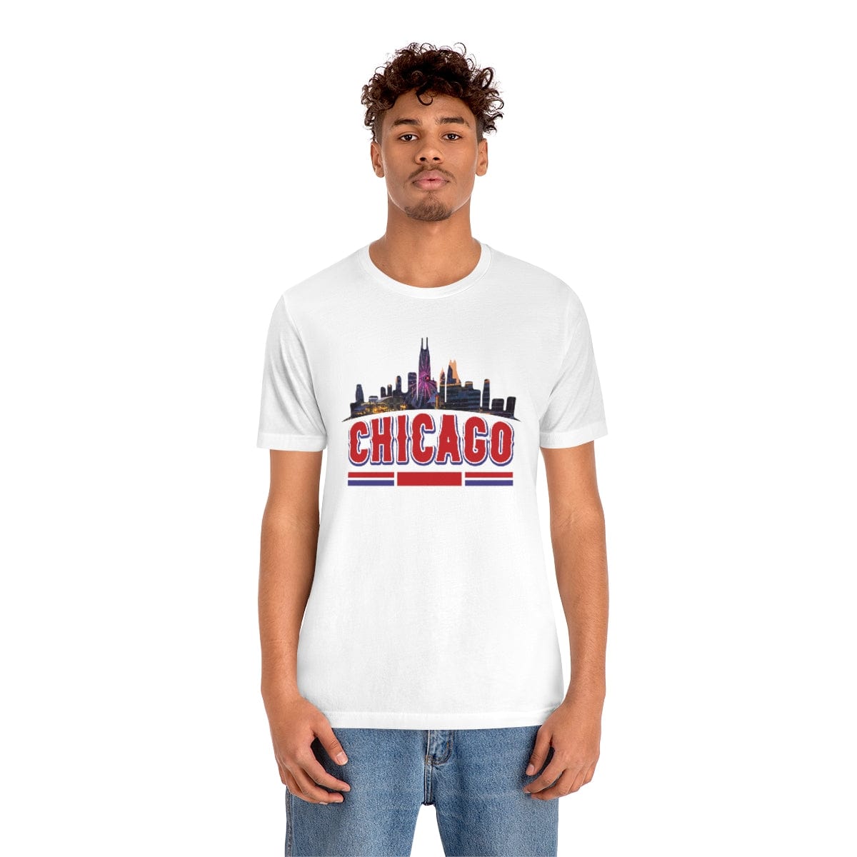 Chicago Red Letter - Short Sleeve Tee