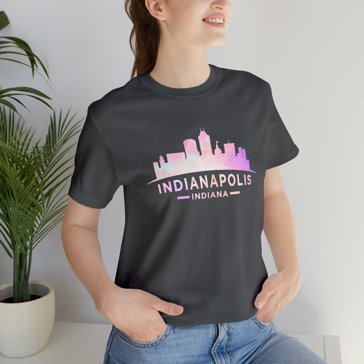 Indianapolis Monochrome - Short Sleeve Tee