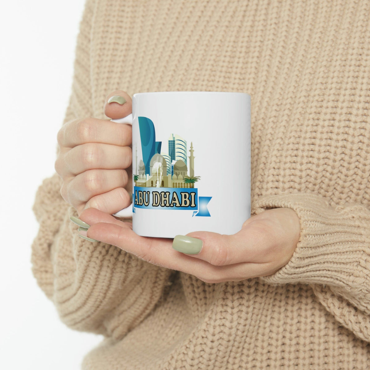 ABU DHABI - Awesome Ceramic Mug, Exclusive Design