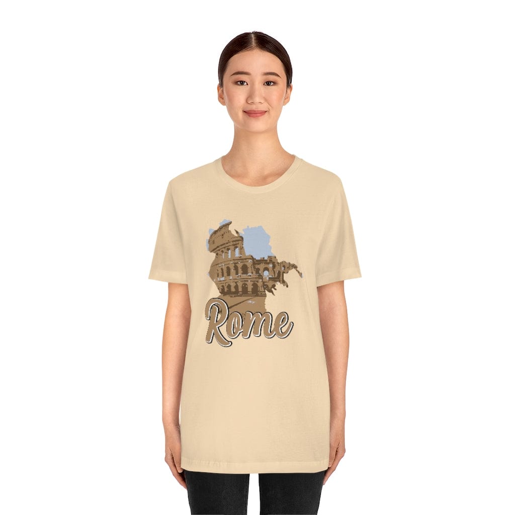 Rome Colosseum Heritage- Short Sleeve Tee