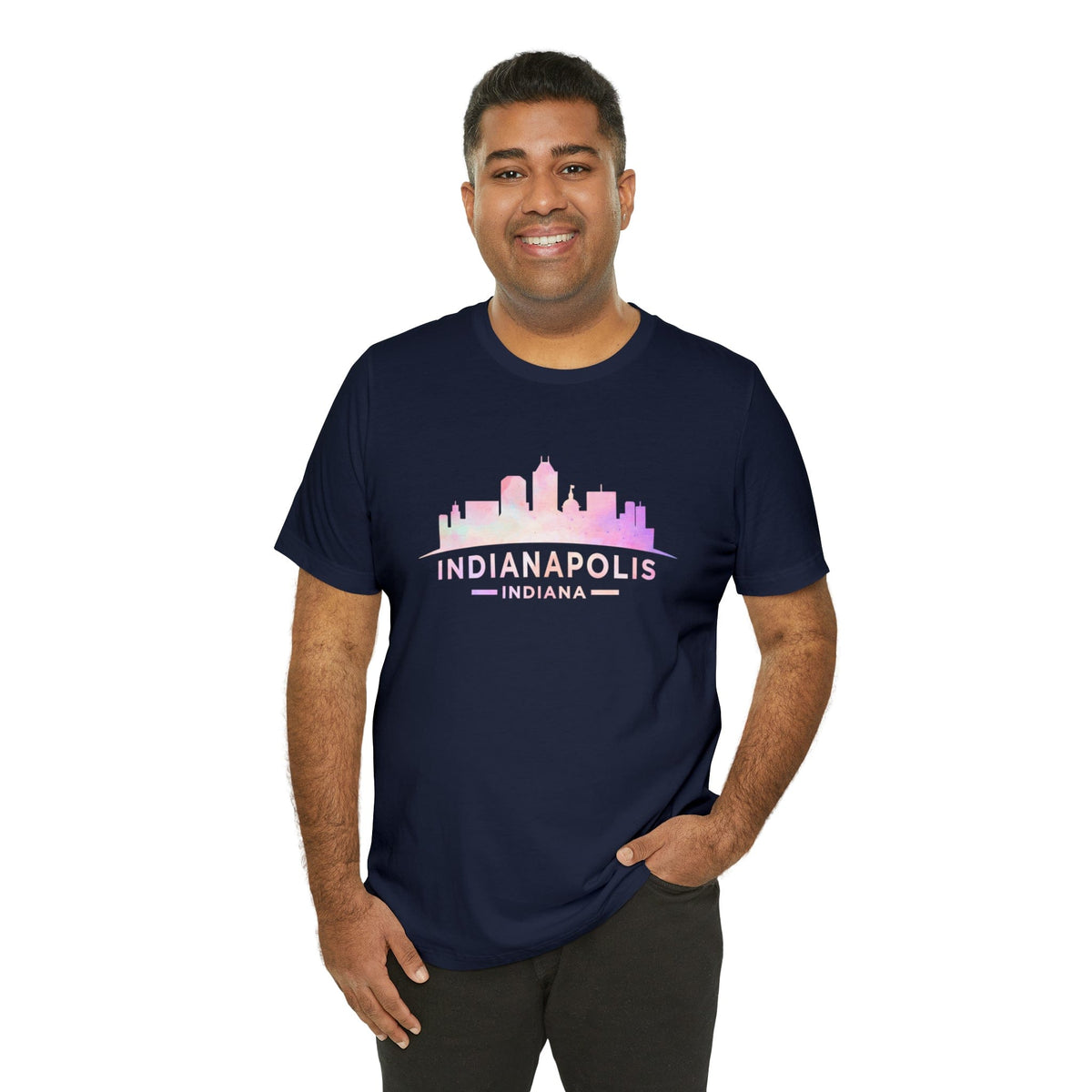 Indianapolis Monochrome - Short Sleeve Tee