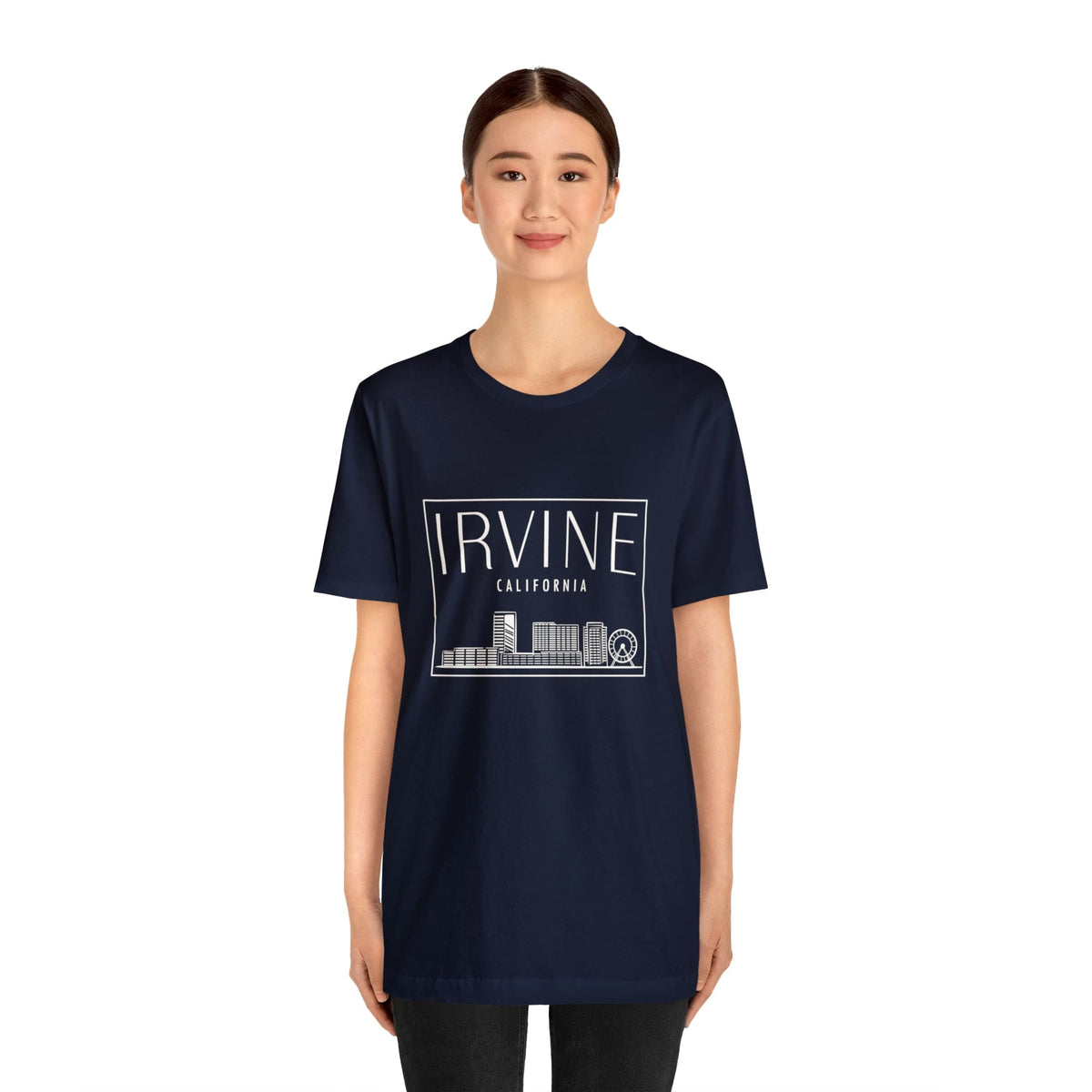 Minimalist Irvine California - Short Sleeve Tee