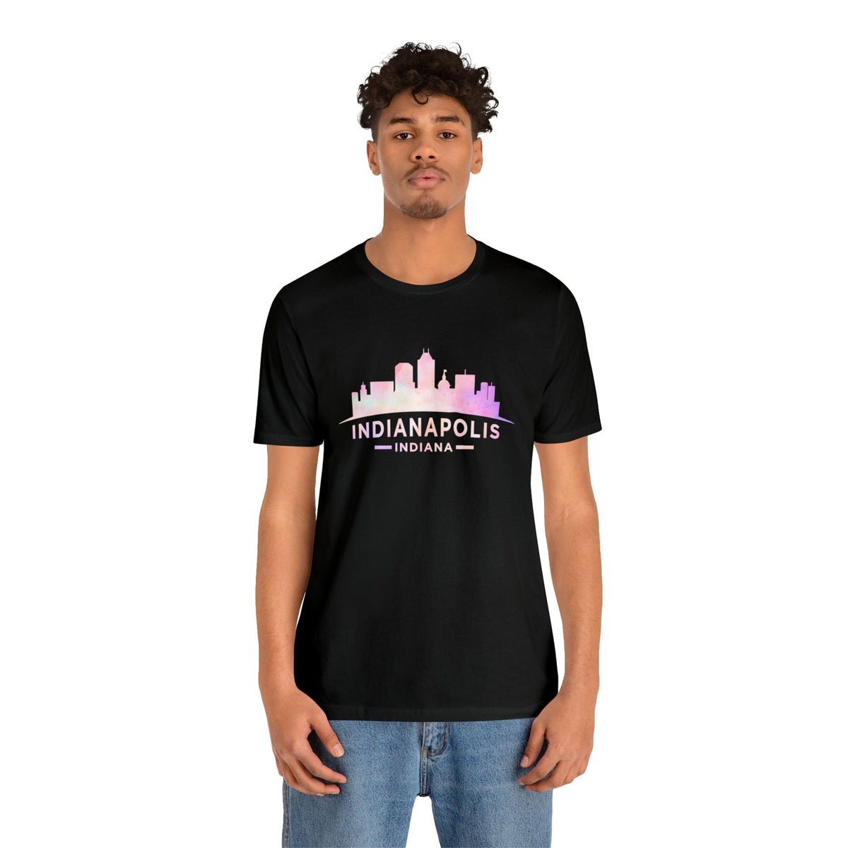Indianapolis Monochrome - Short Sleeve Tee