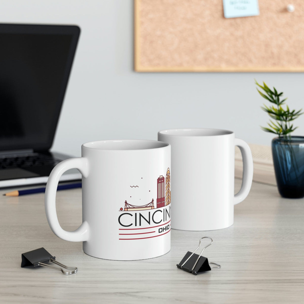 CINCINNATI - Awesome Ceramic Mug, Exclusive Design